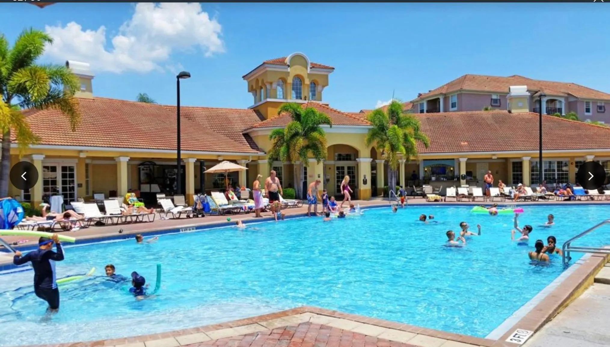 Swimming pool in Executive 3 Bedroom Villa at Universal,Convention Center, Vista Cay
