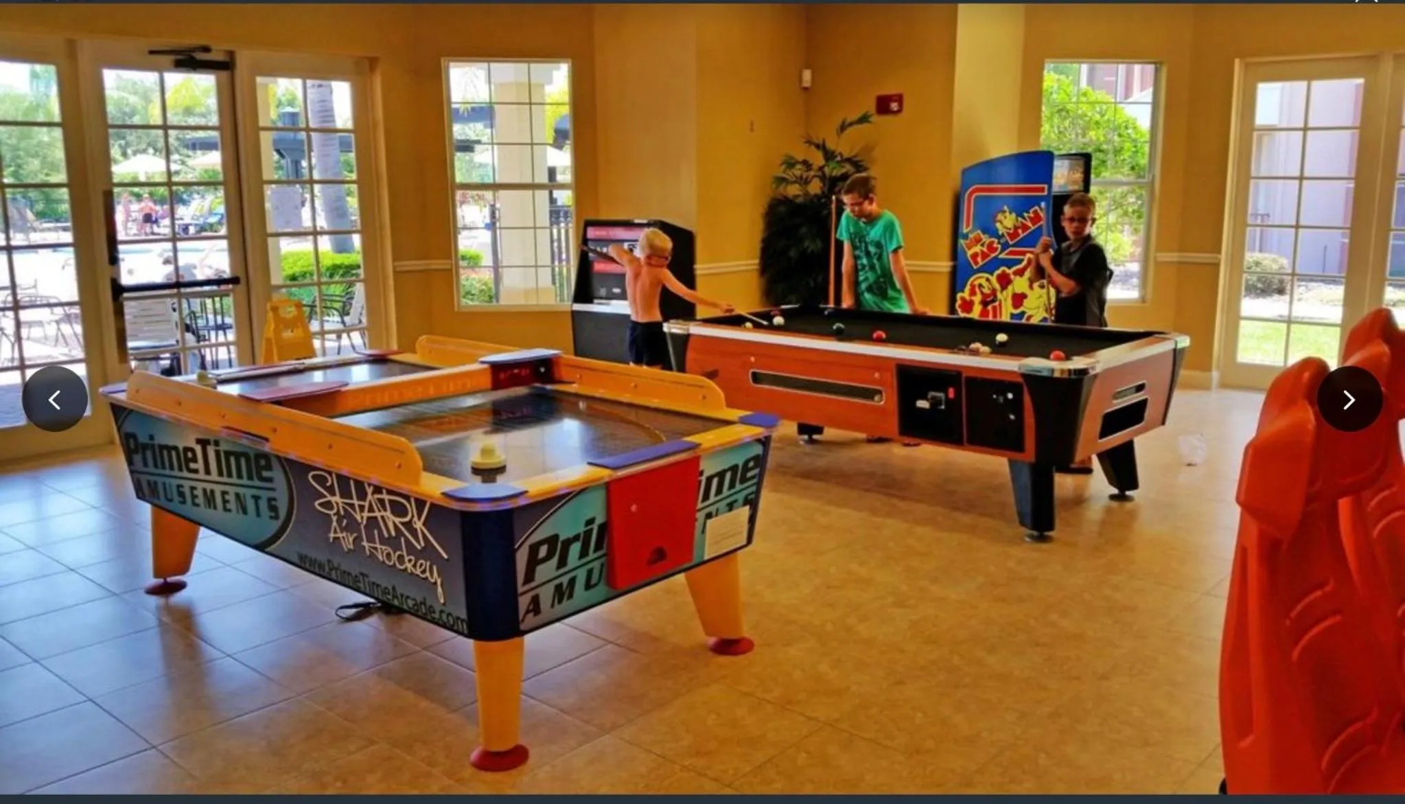 Game Room in Executive 3 Bedroom Villa at Universal,Convention Center, Vista Cay