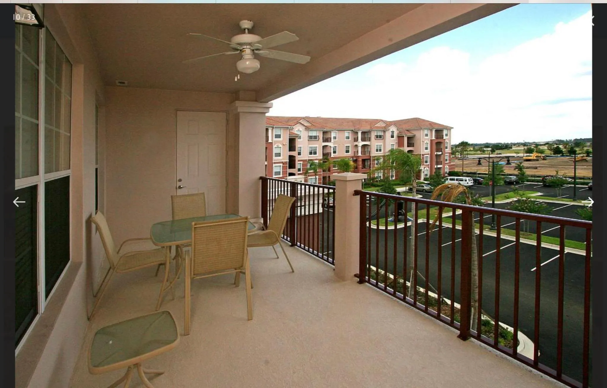 Balcony/Terrace in Executive 3 Bedroom Villa at Universal,Convention Center, Vista Cay