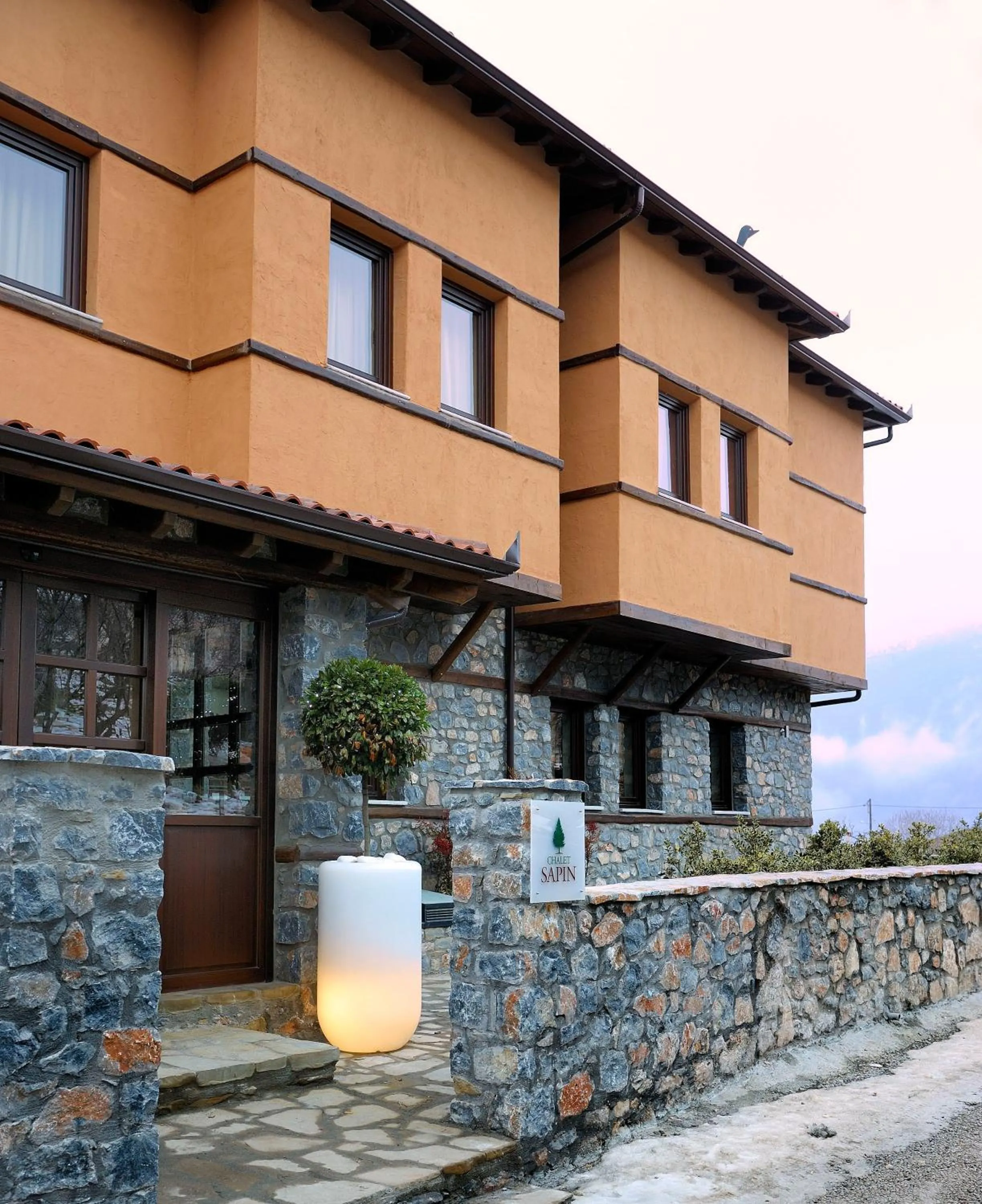 Property building in Chalet Sapin Hotel