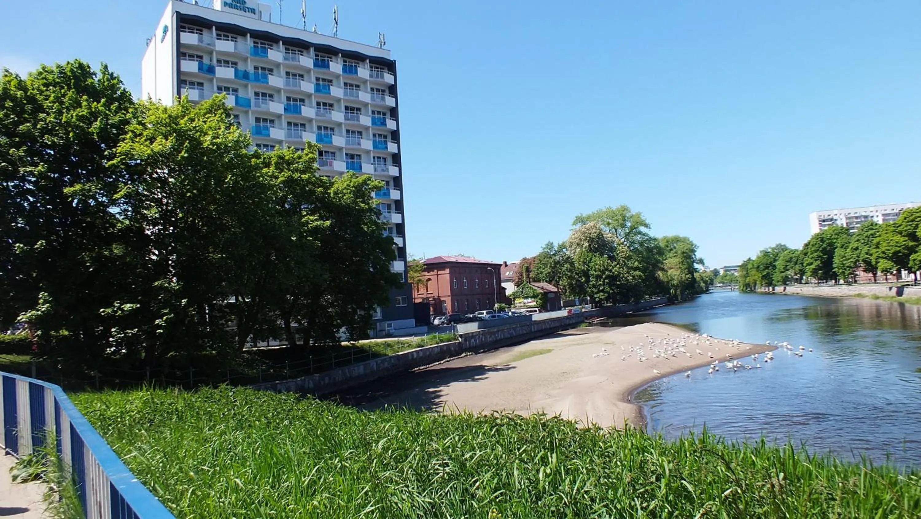 Property building in Apartament Nad Parsętą