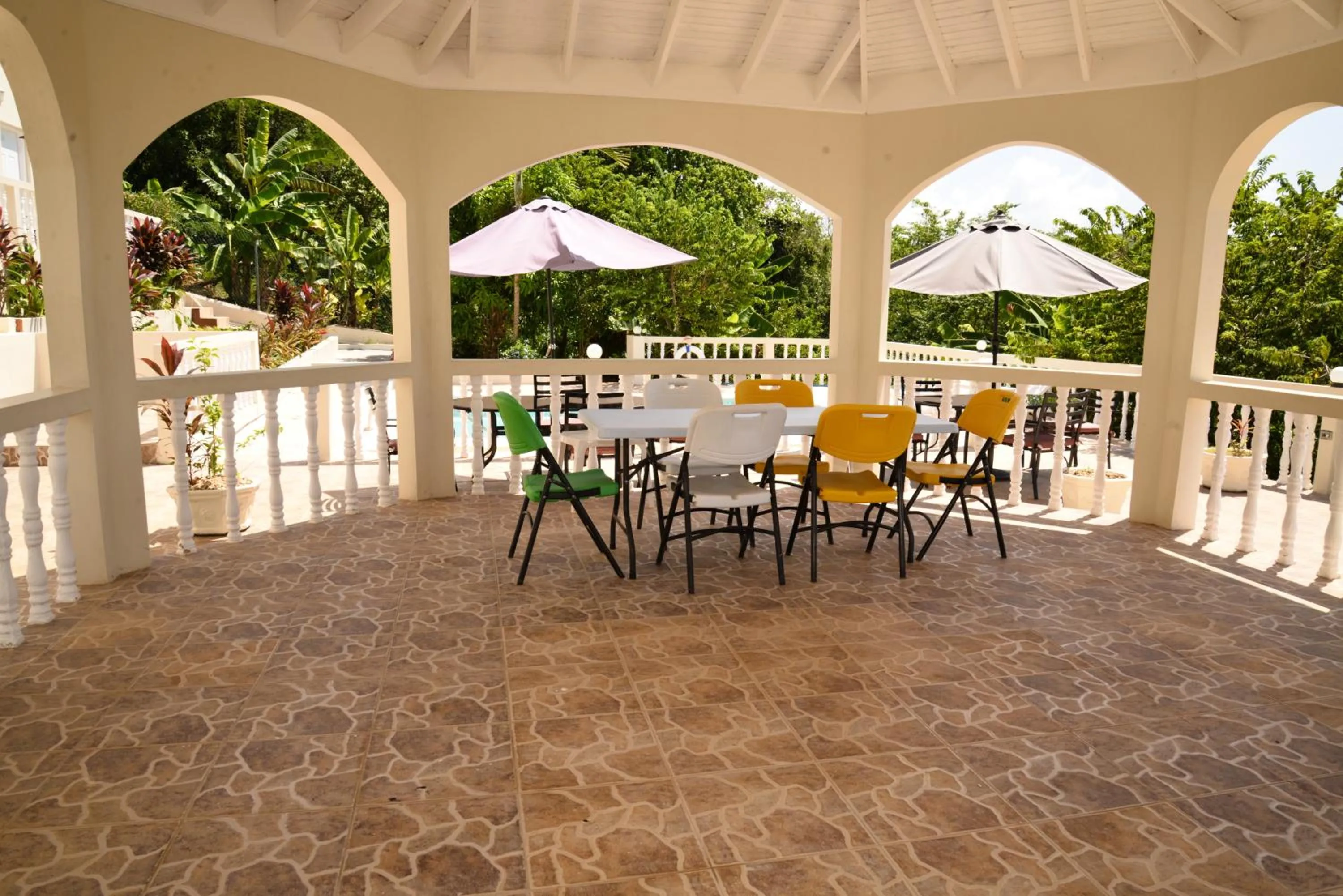 Patio in Retreat Guest House