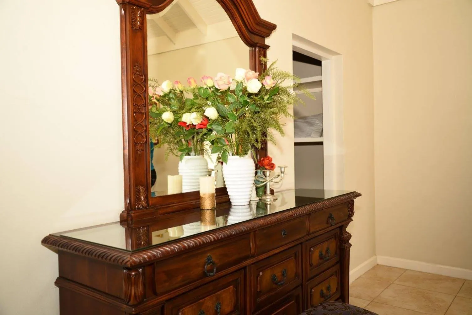 wardrobe in Retreat Guest House