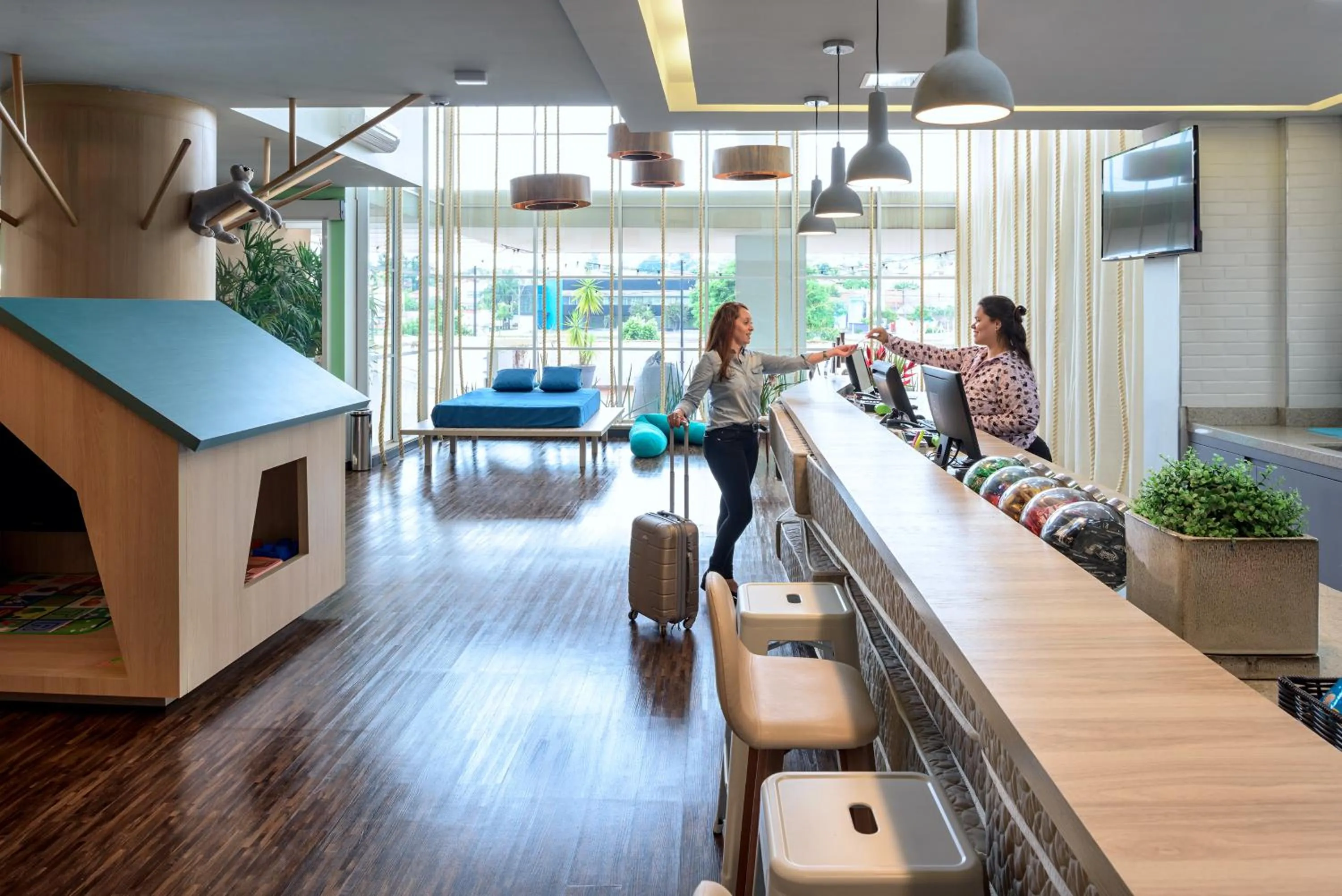 Lobby or reception in ibis Styles Ribeirao Preto Maurilio Biagi