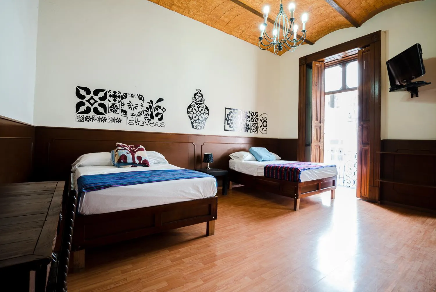 Photo of the whole room, Bed in Hostal Santo Domingo