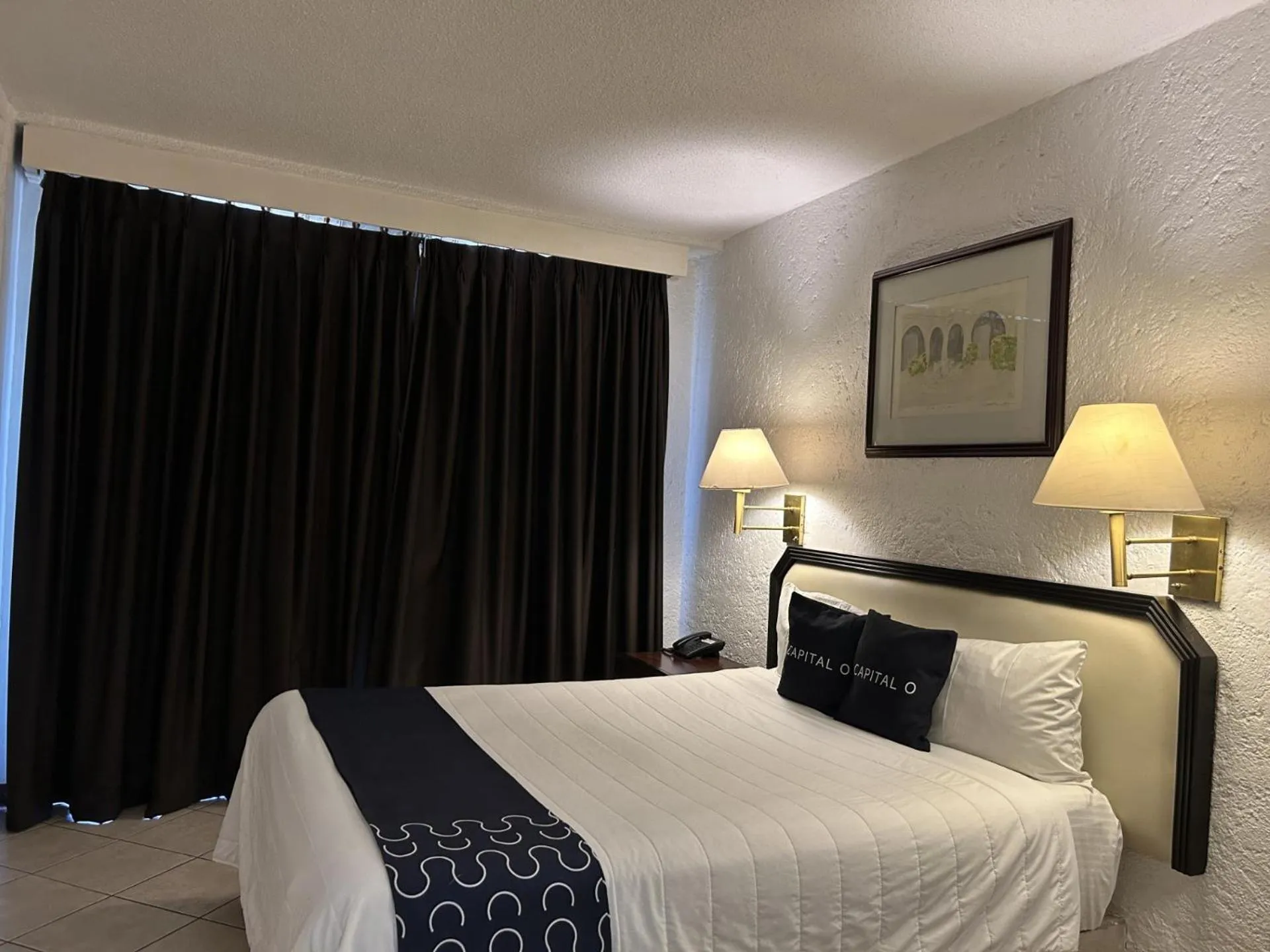 Bed in Hotel Del Portal, Puebla