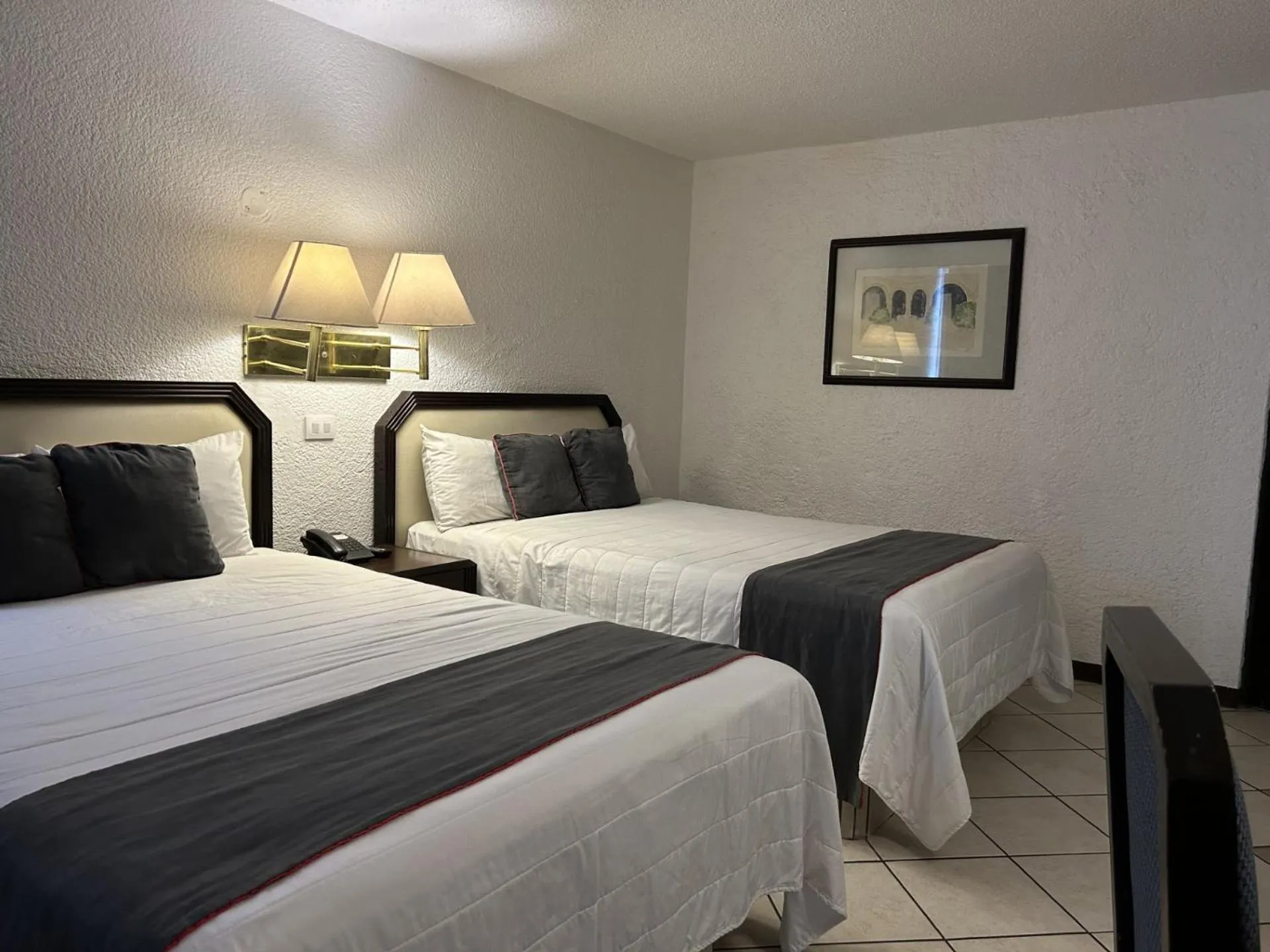 Bed in Hotel Del Portal, Puebla