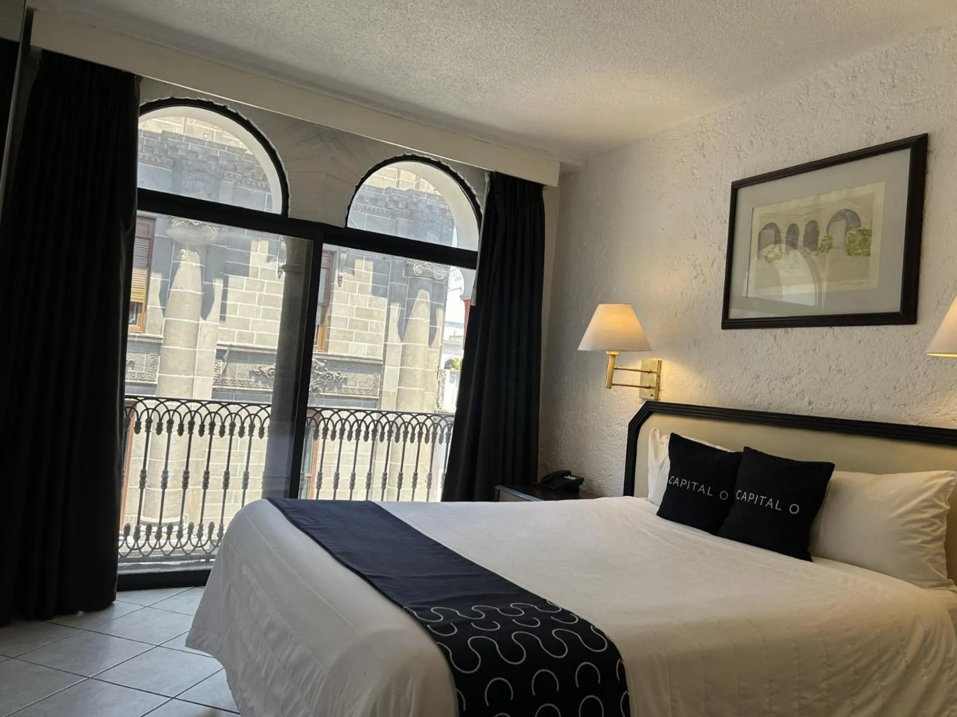 Bed in Hotel Del Portal, Puebla