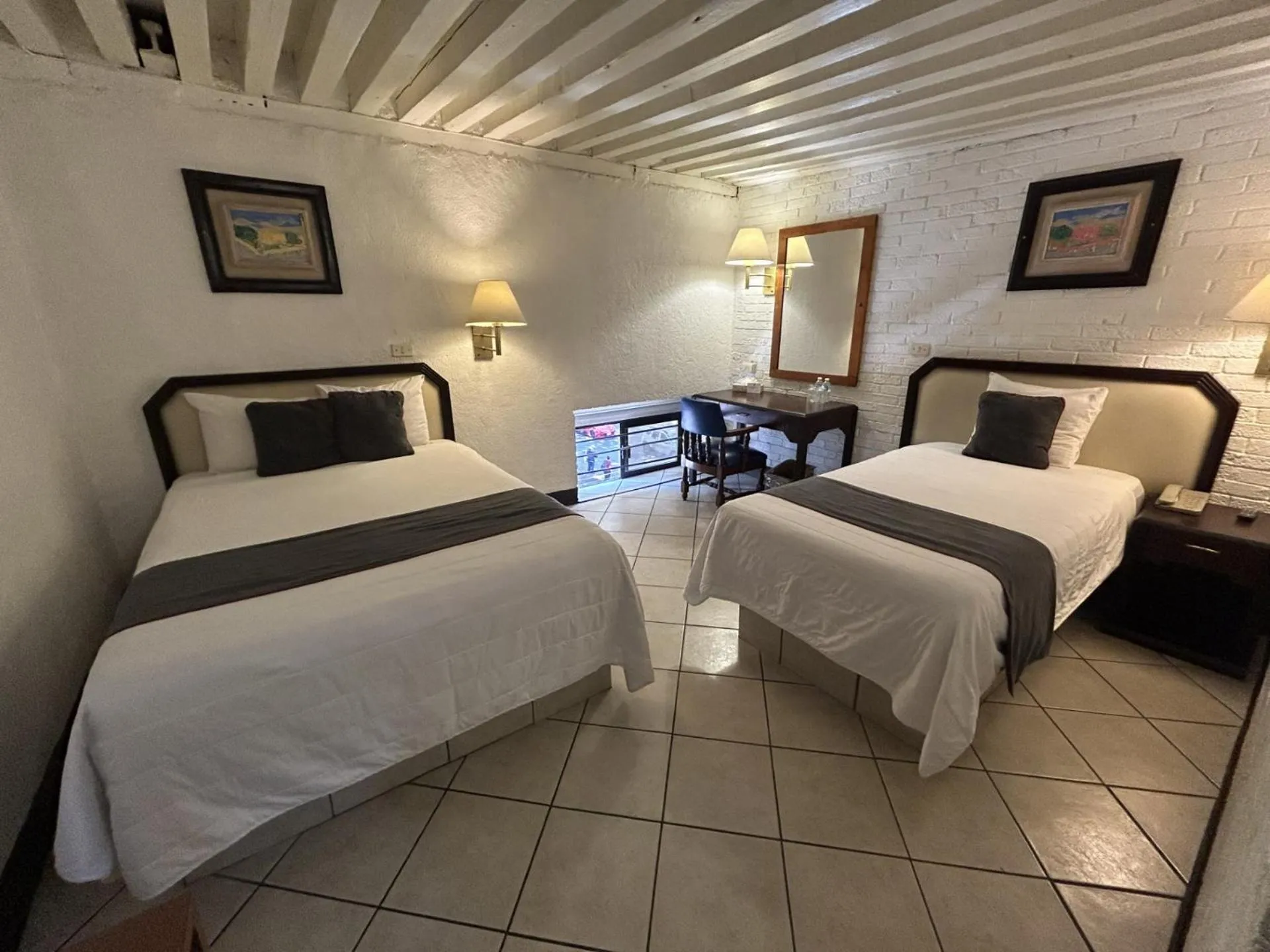 Bed in Hotel Del Portal, Puebla