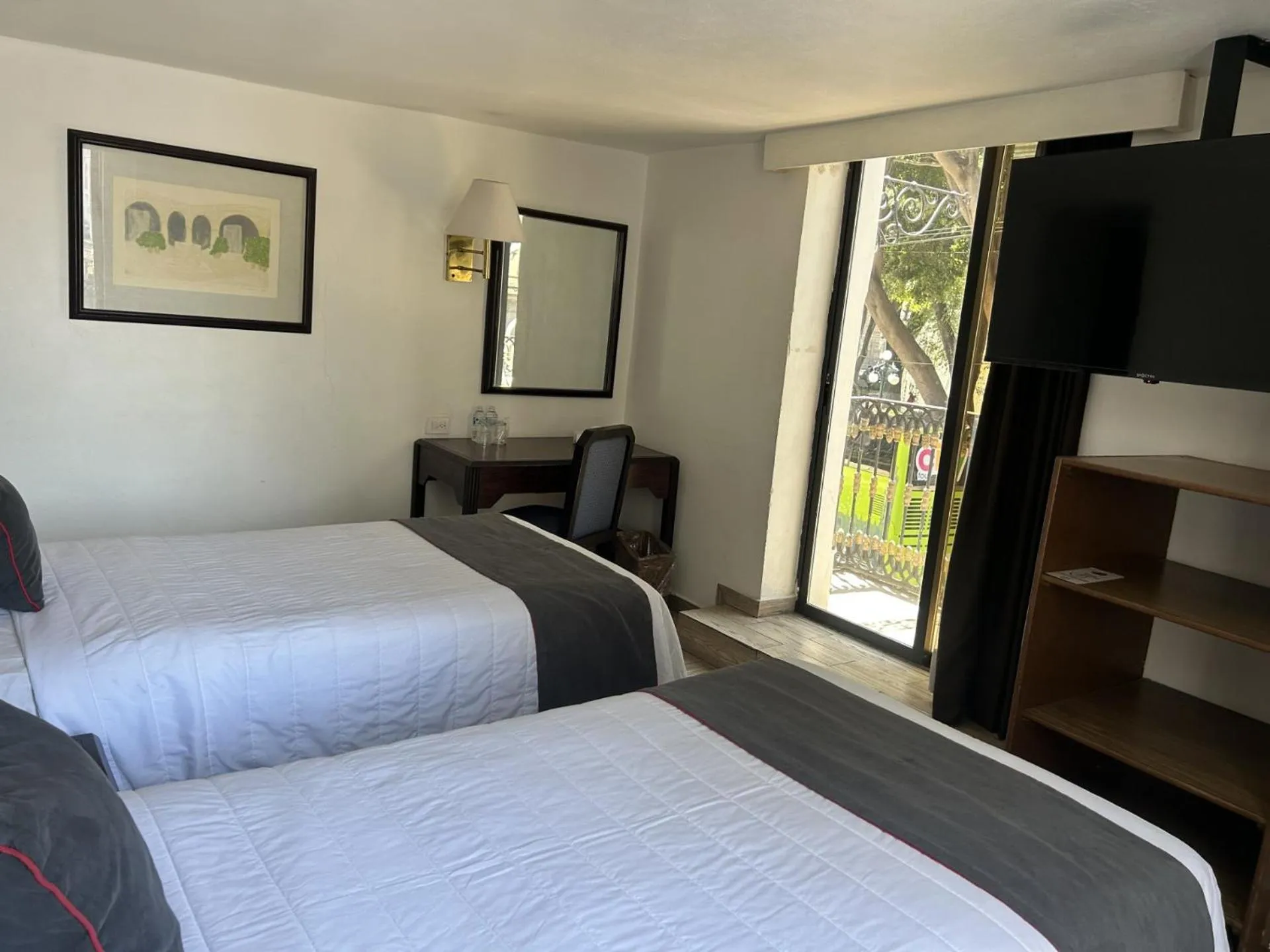 Bed in Hotel Del Portal, Puebla