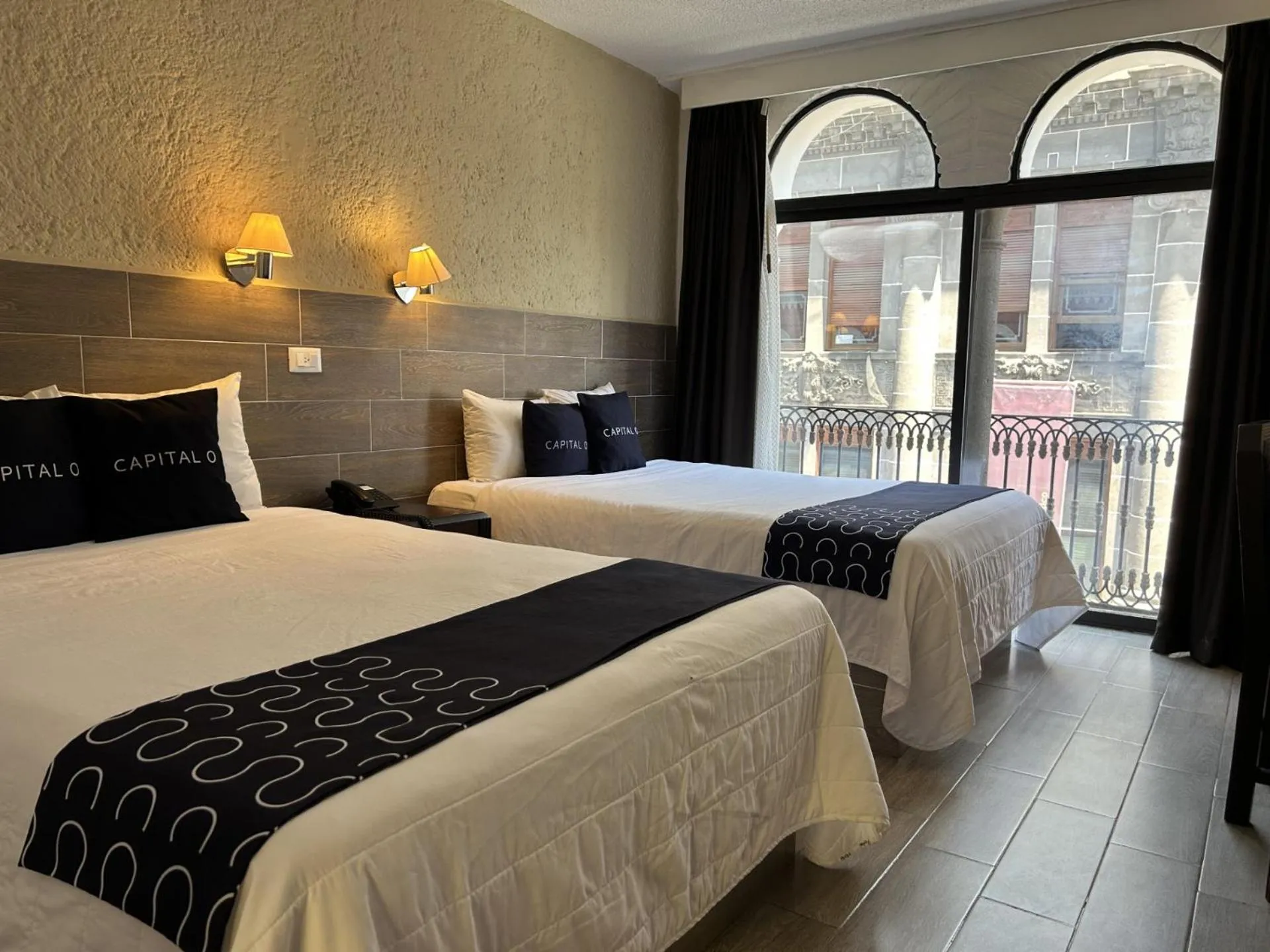 Bed in Hotel Del Portal, Puebla