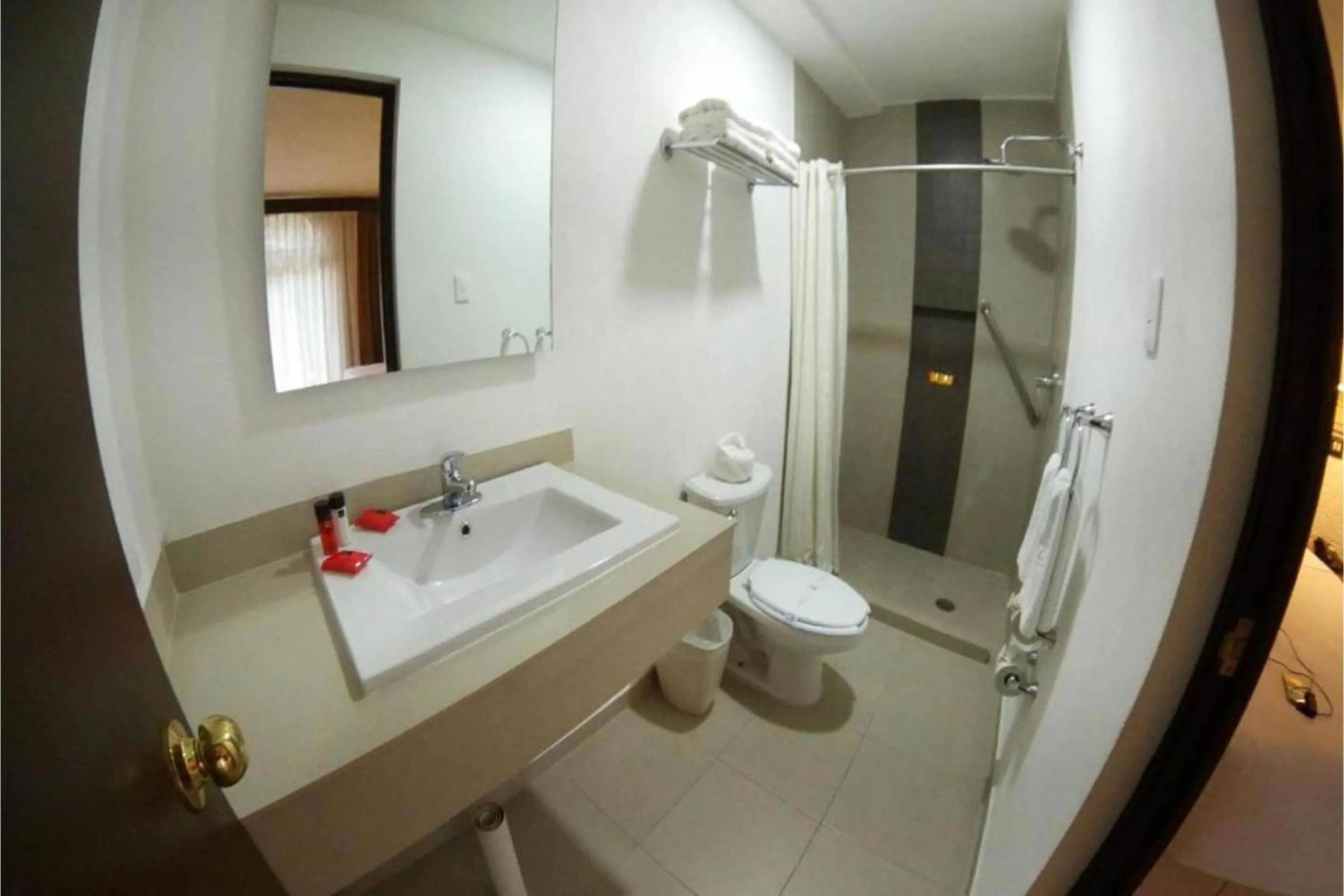 Bathroom in Hotel Del Portal, Puebla