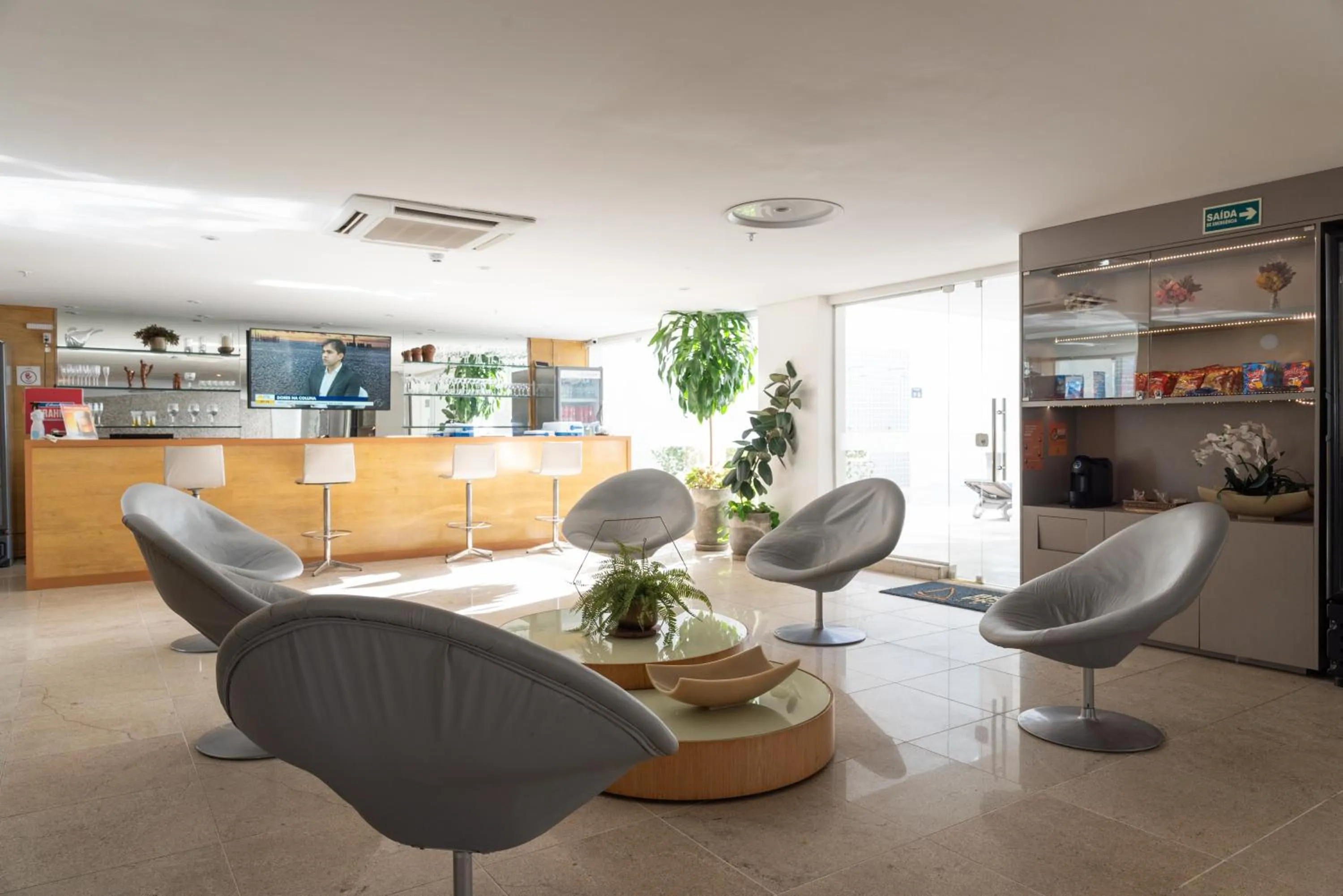 Lobby or reception in Hotel Brisa Praia Pajuçara