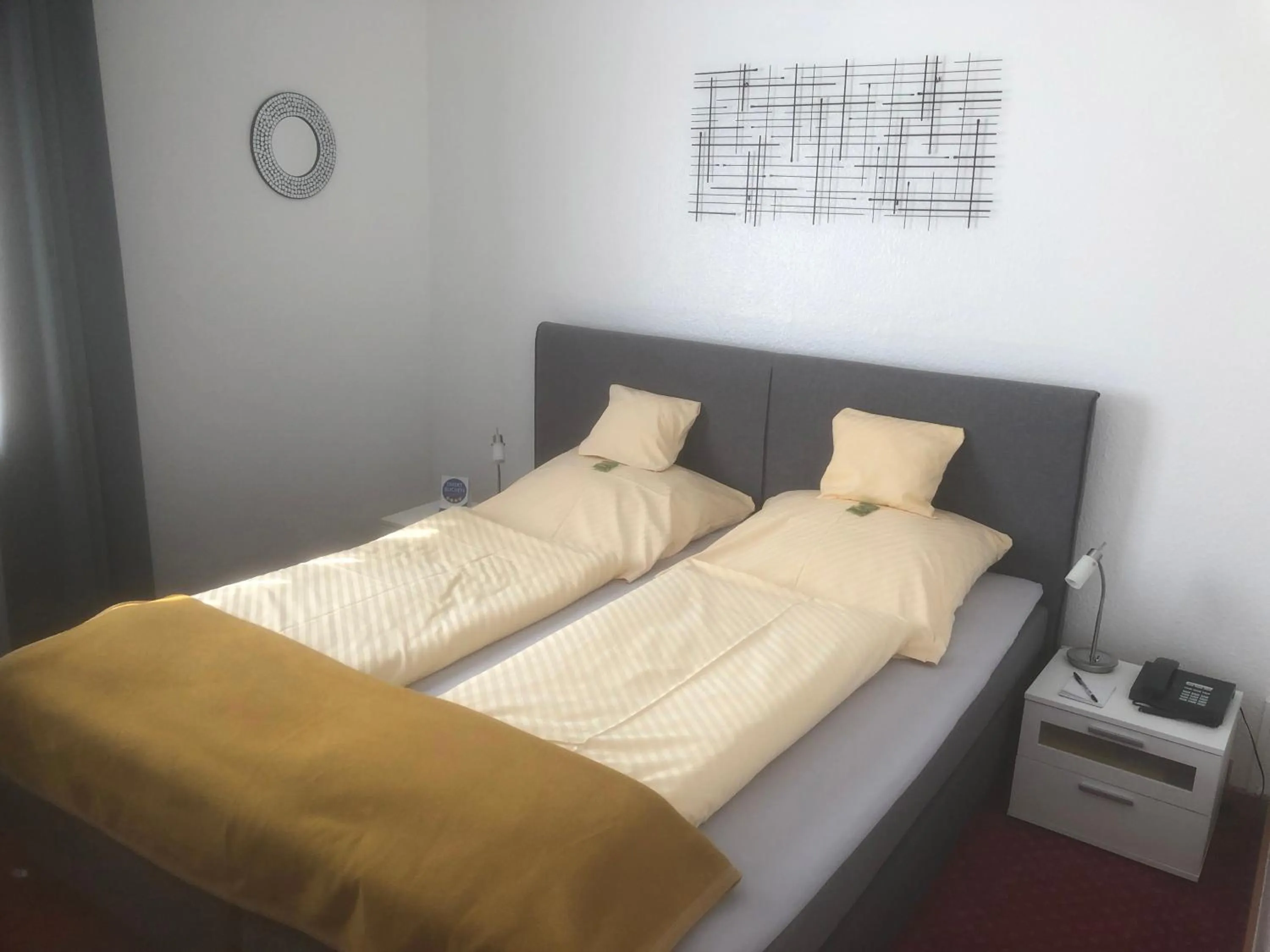 Living room, Bed in Hotel Sechzehn