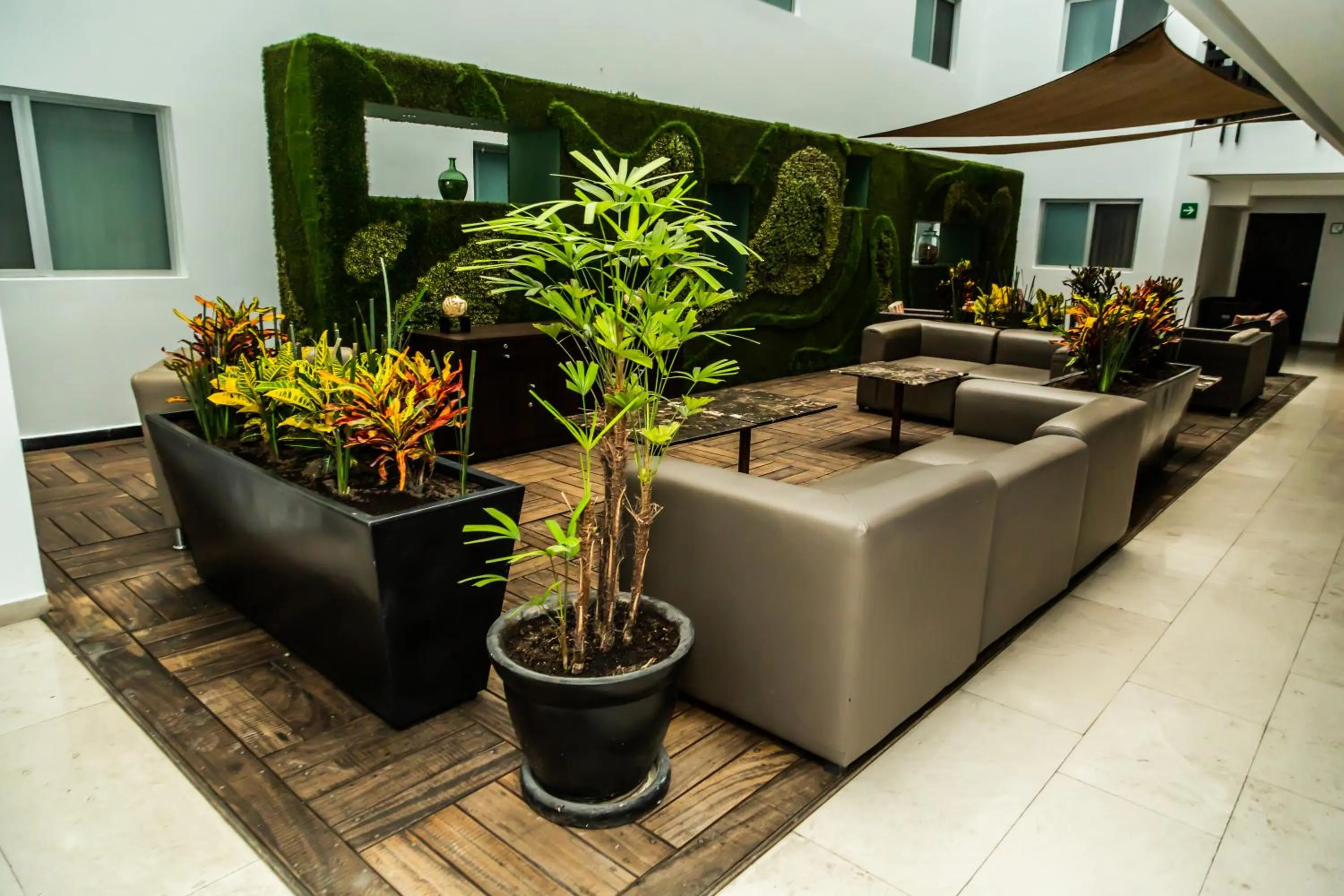 Seating area in Gamma Puebla Señorial Centro