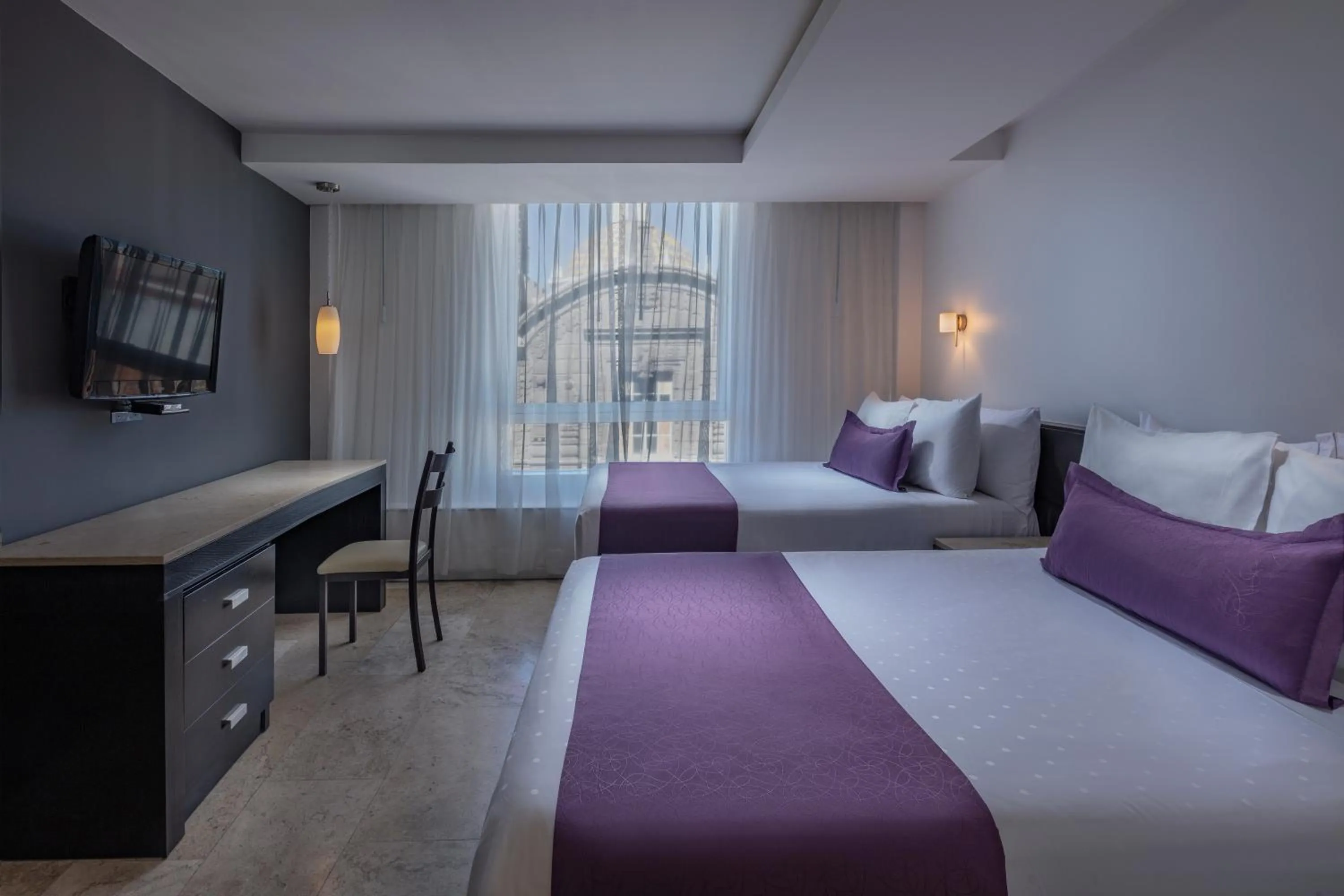 Bedroom, Bed in Gamma Puebla Señorial Centro