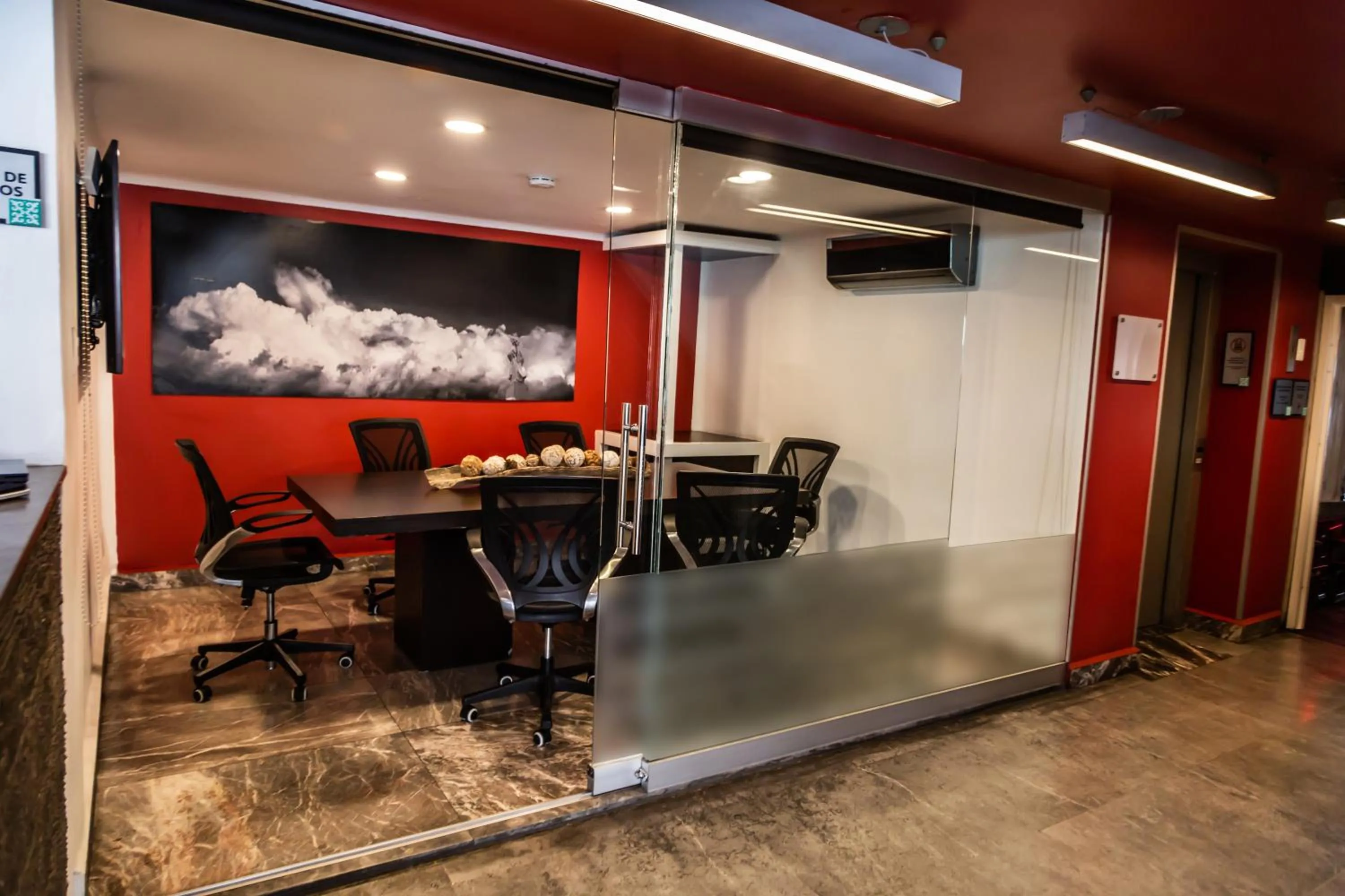 Seating area in Gamma Puebla Señorial Centro