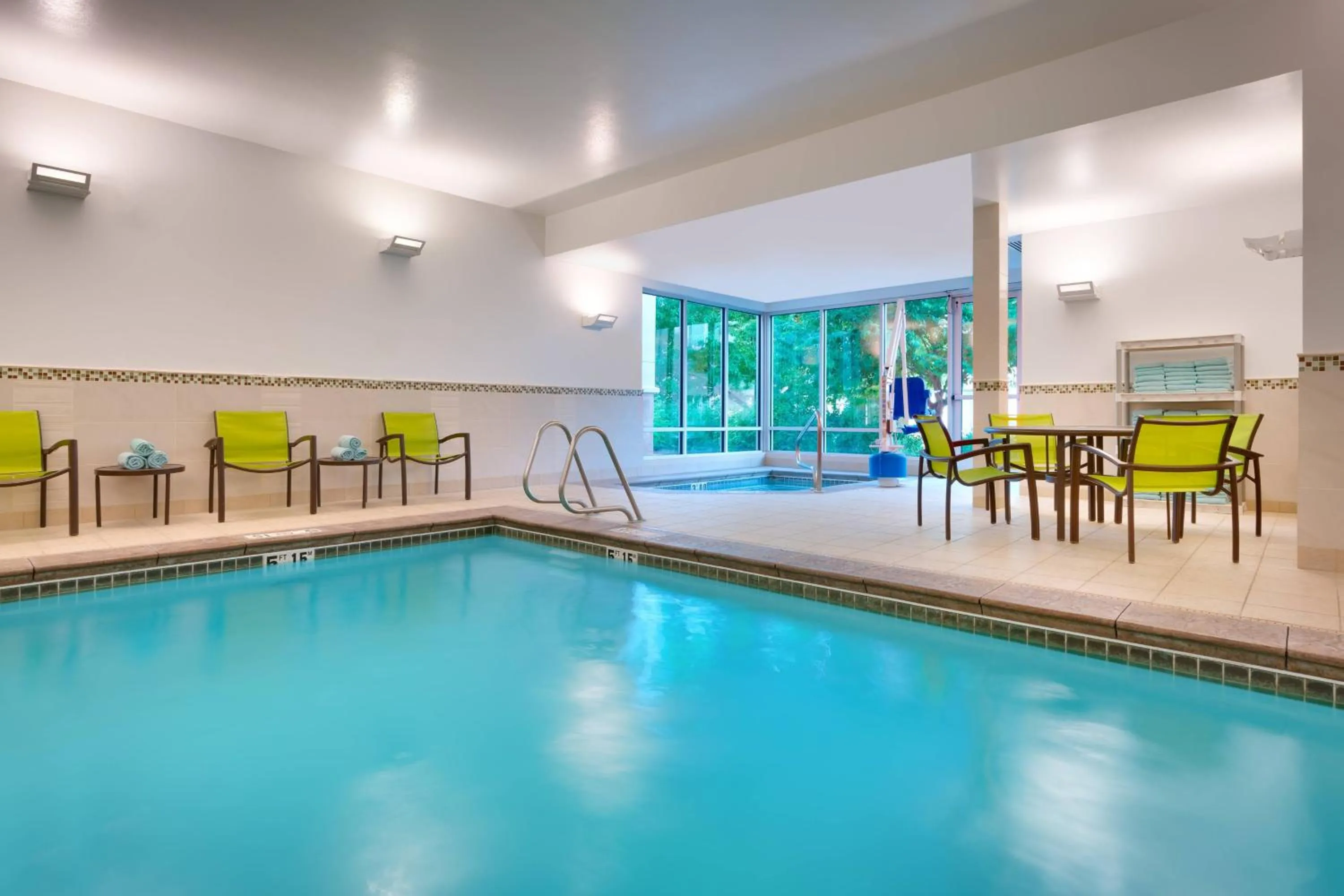 Swimming pool in SpringHill Suites by Marriott Salt Lake City Draper