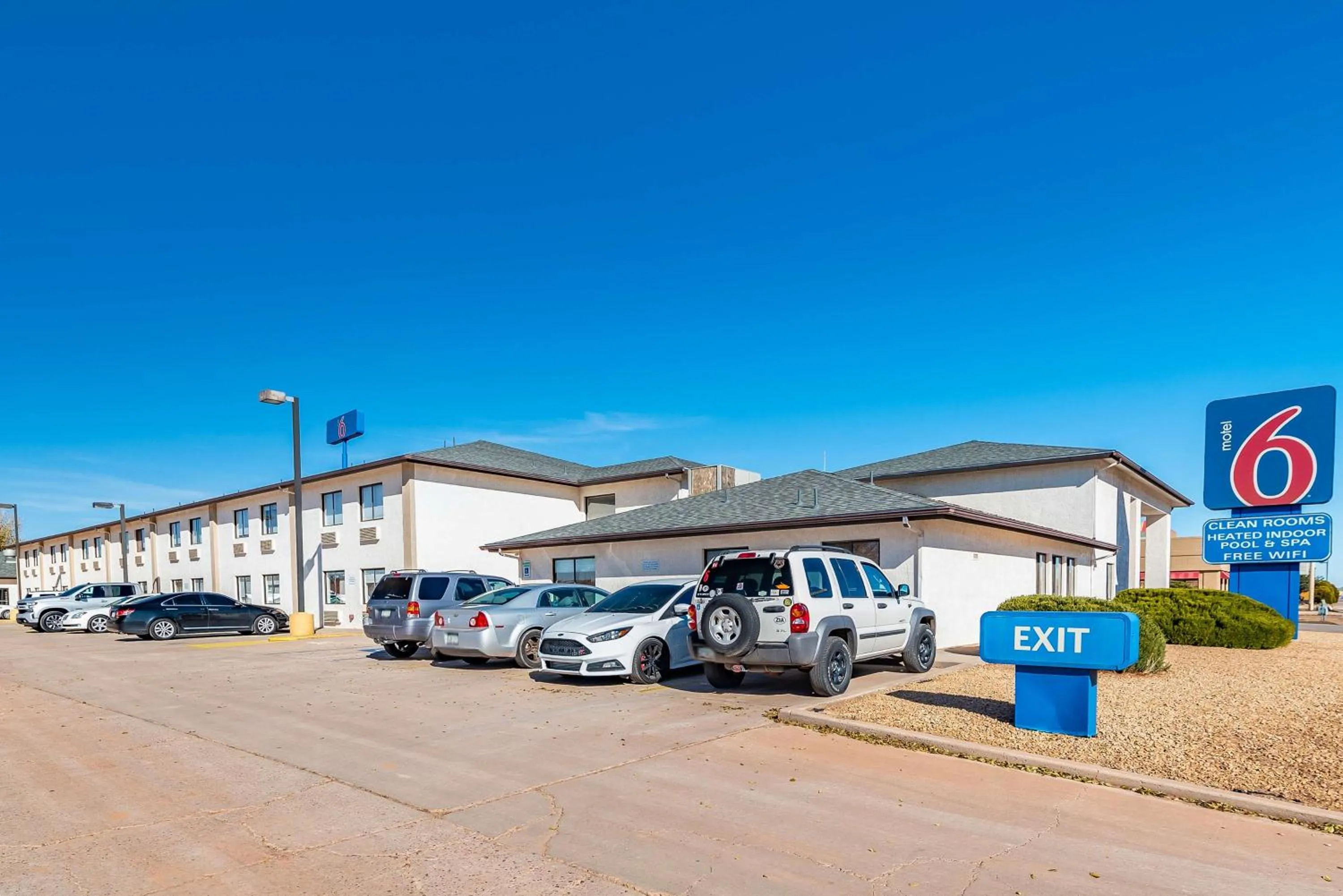 Property building in Motel 6-Winslow, AZ