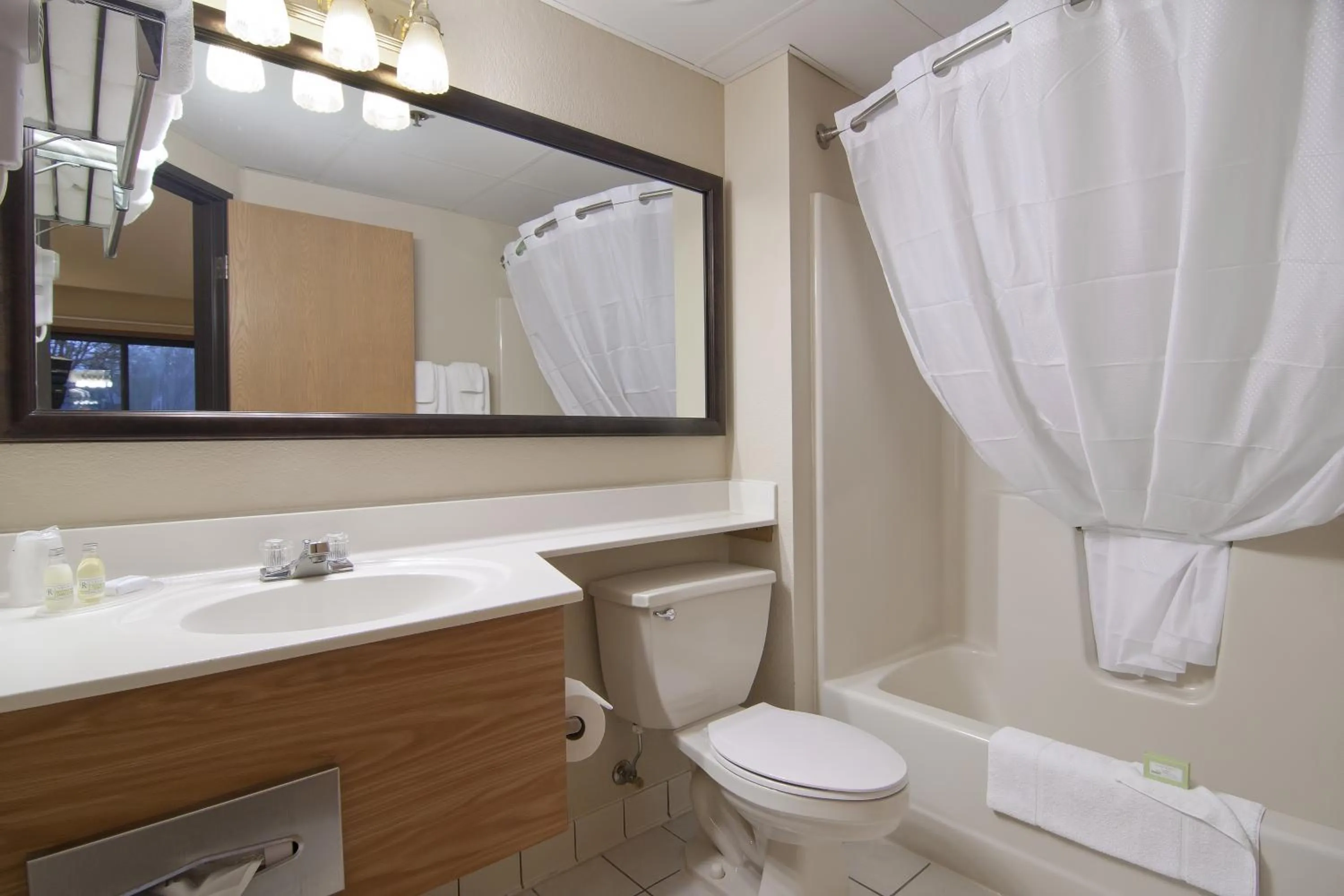 Shower in Boarders Inn & Suites by Cobblestone Hotels - Faribault