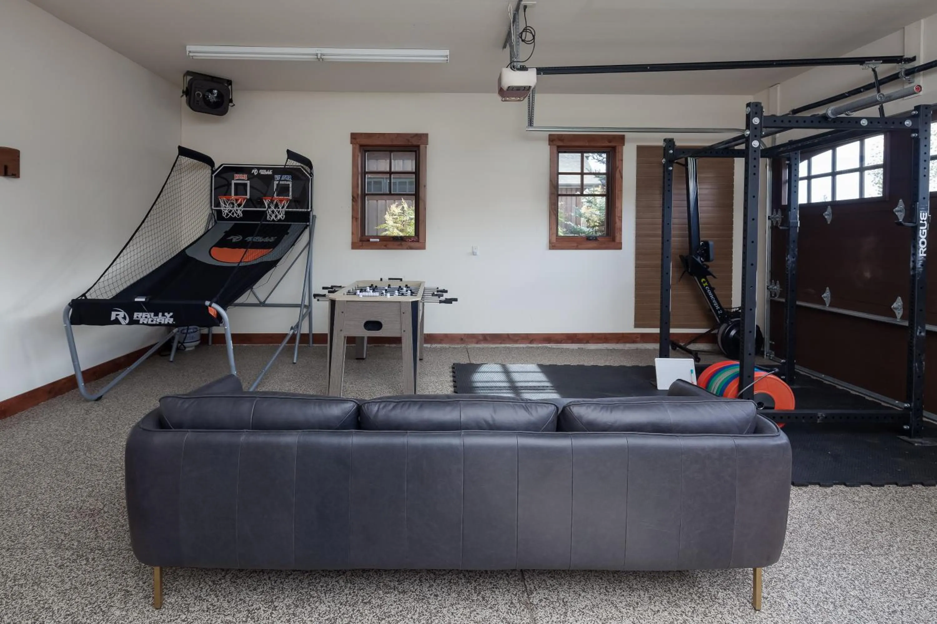 Living room in Lodge at Whitefish Lake