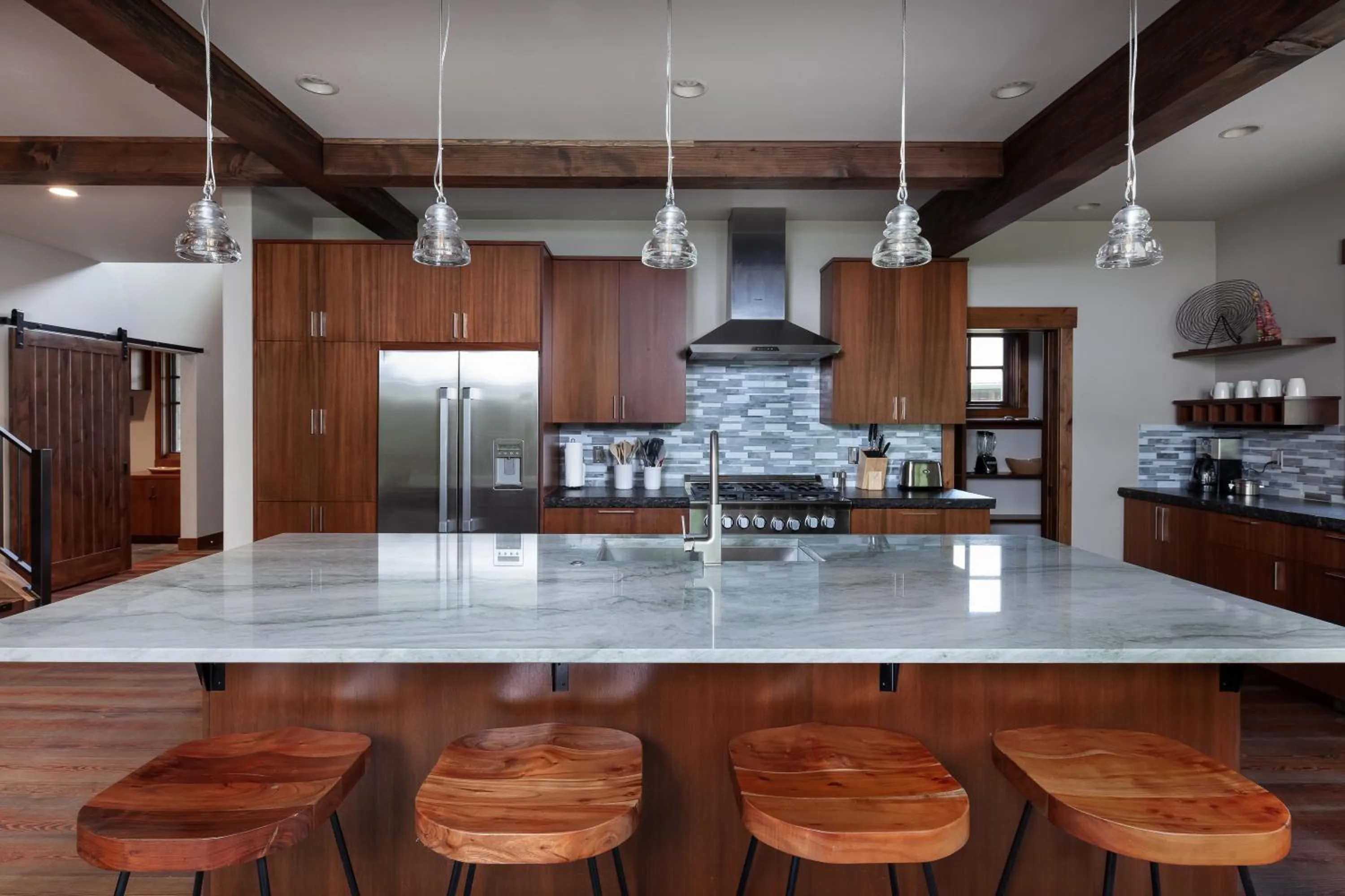 kitchen in Lodge at Whitefish Lake