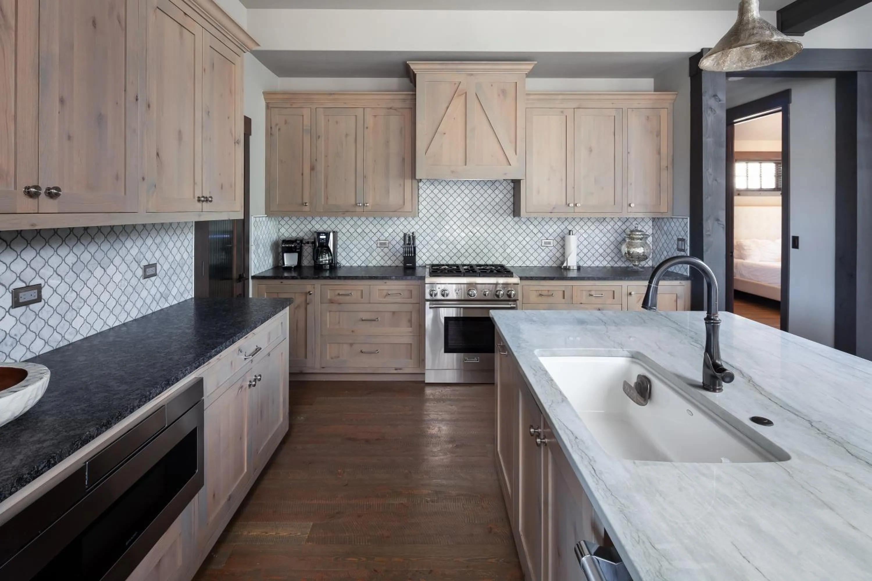 kitchen in Lodge at Whitefish Lake