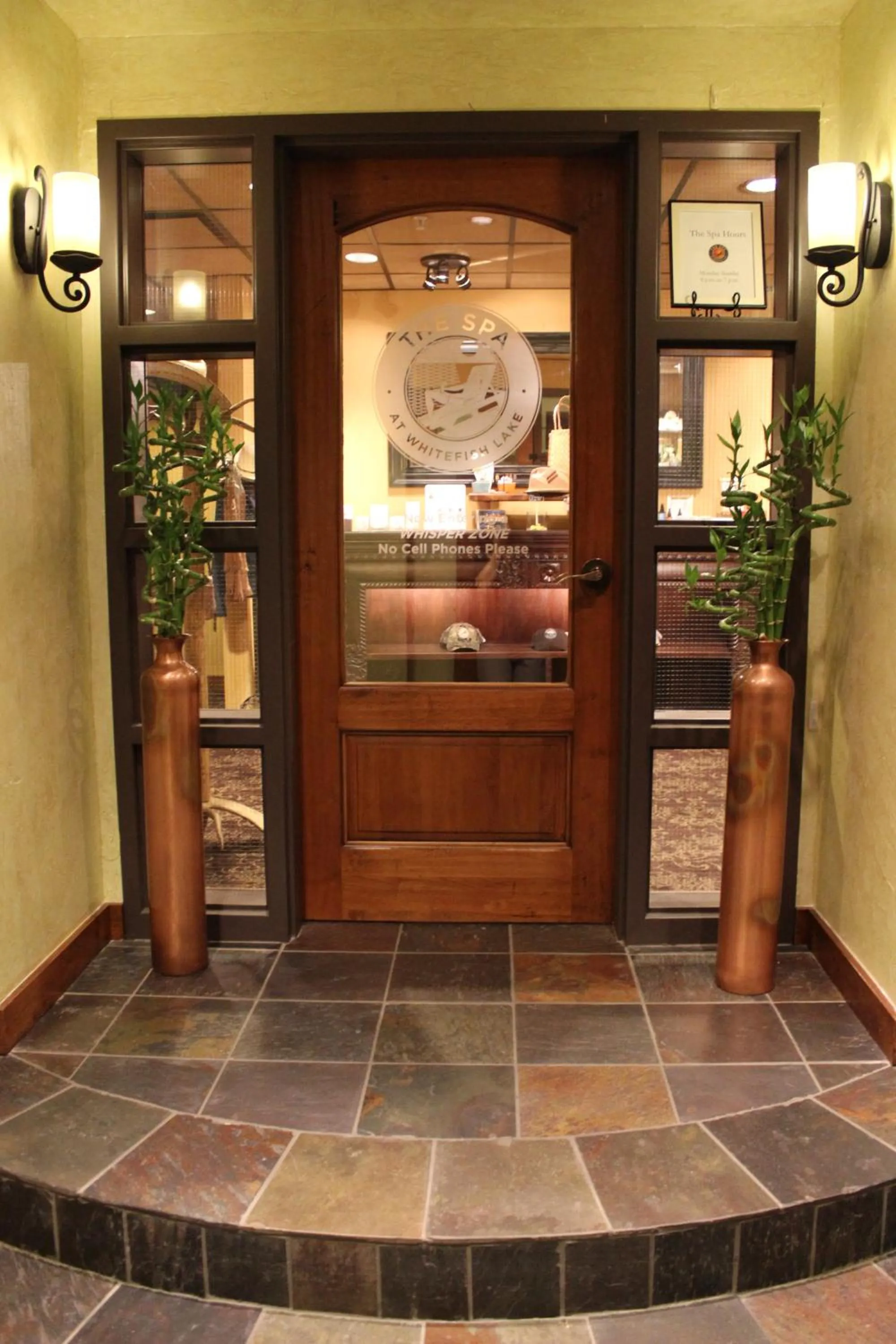 Spa and wellness centre/facilities in Lodge at Whitefish Lake