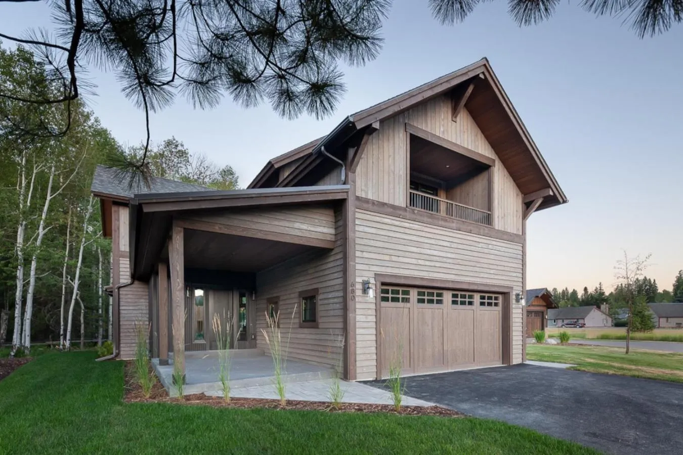 Photo of the whole room in Lodge at Whitefish Lake