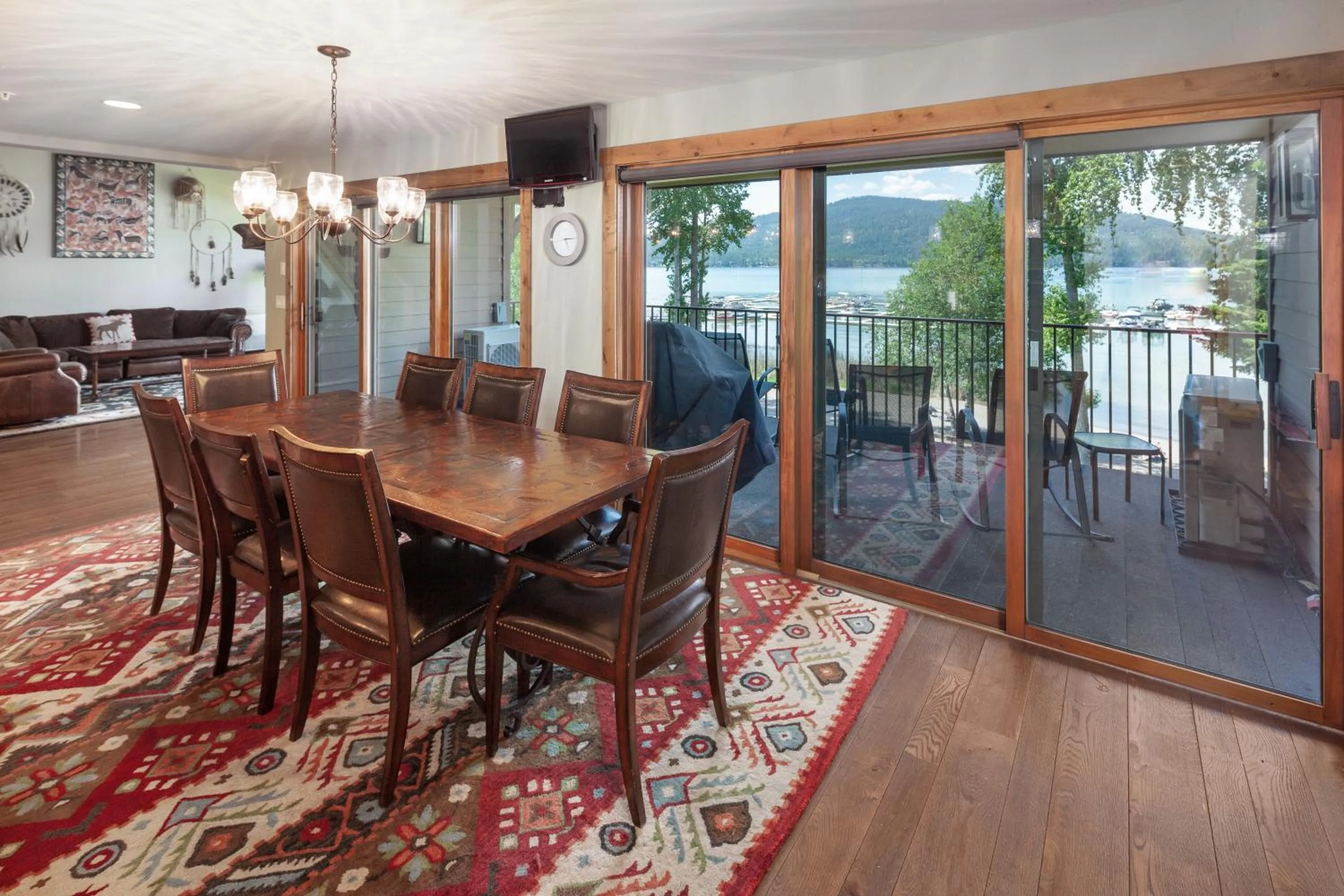 Balcony/Terrace in Lodge at Whitefish Lake