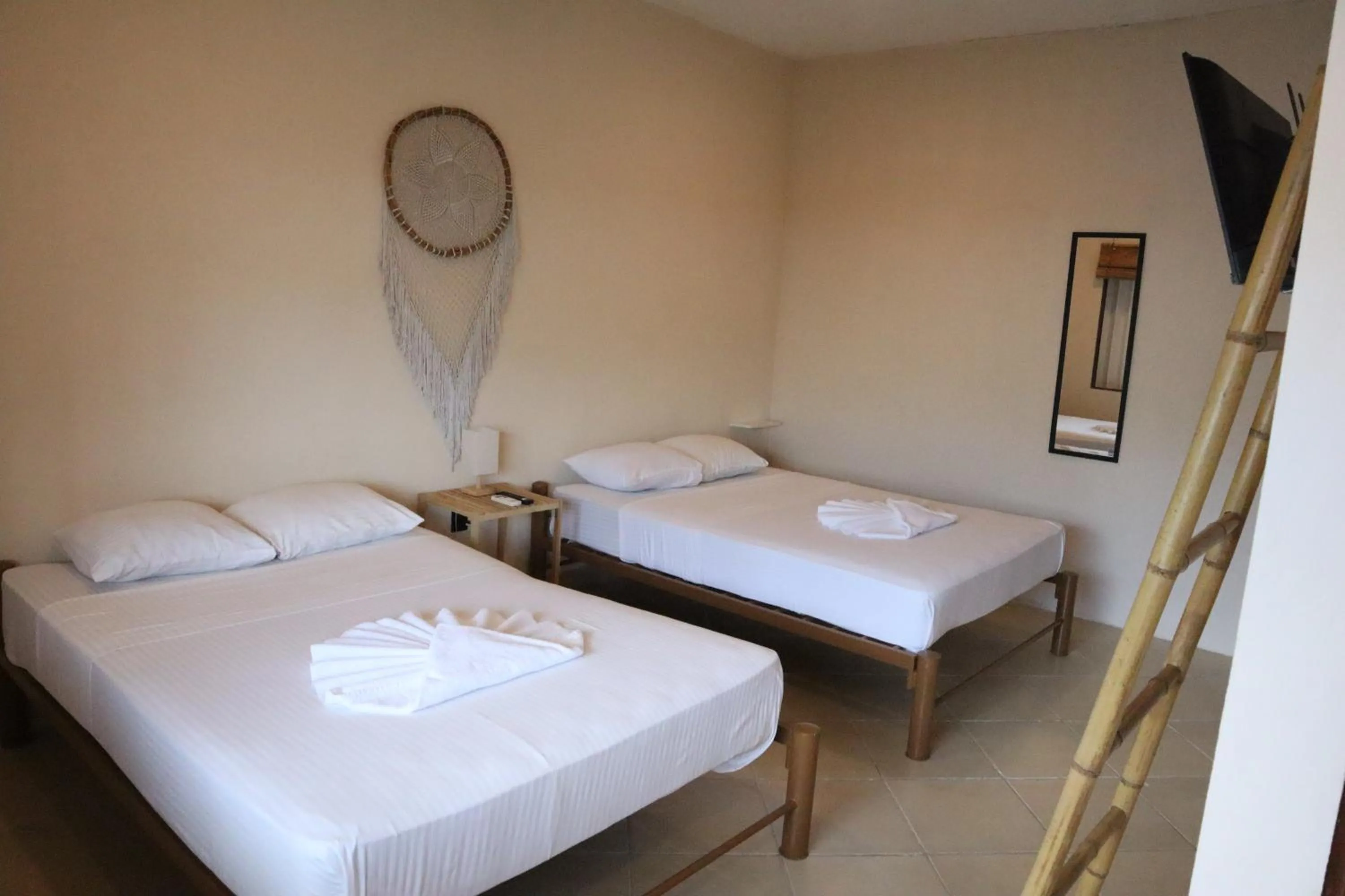 Bed in 3B Wellness Hotel & Hostel Adults Only