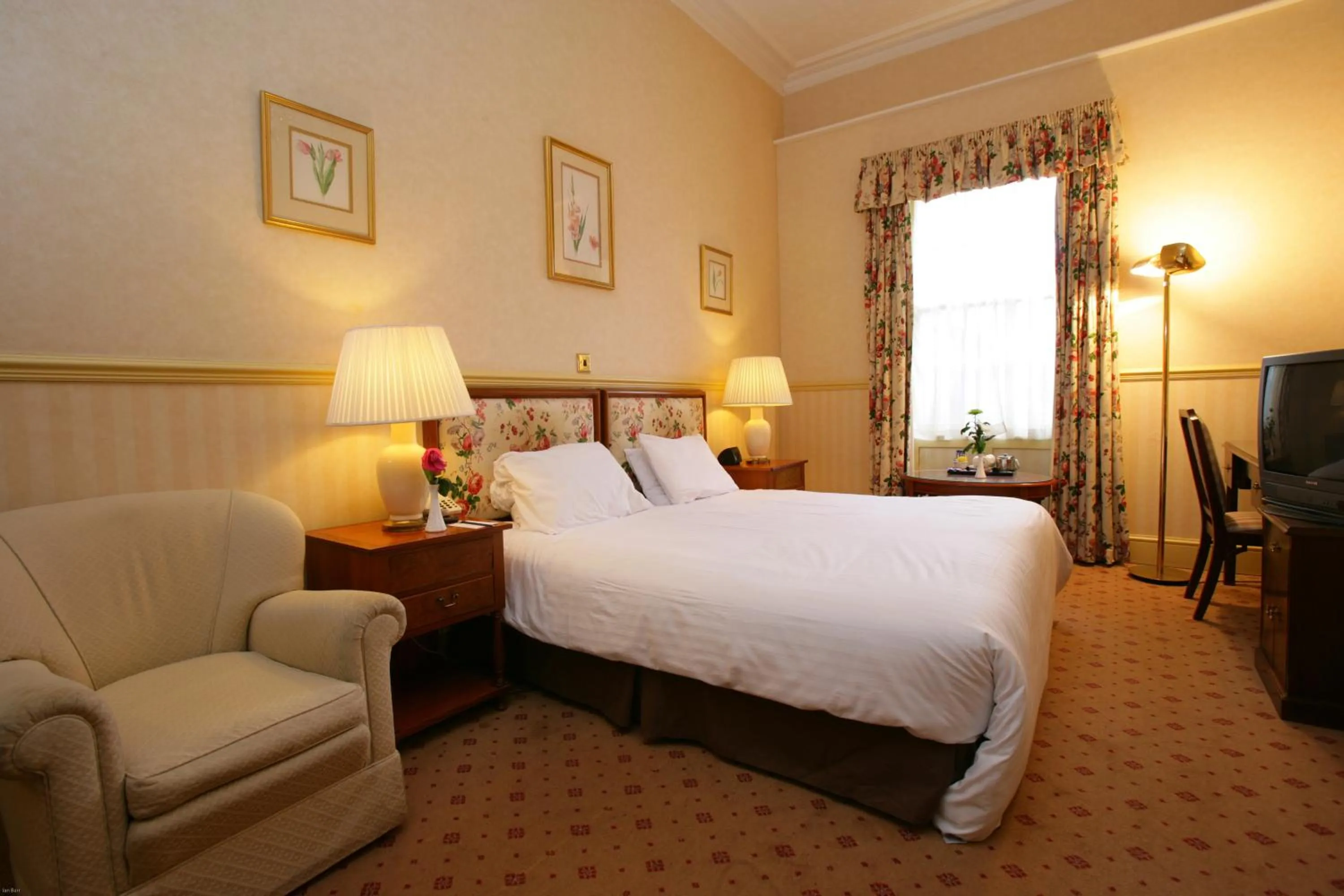 Bed in Hotel Prince Regent