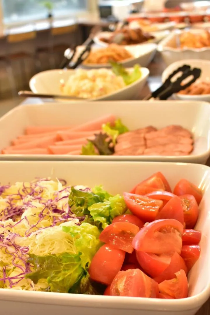 Buffet breakfast in Smart Hotel Kutchan