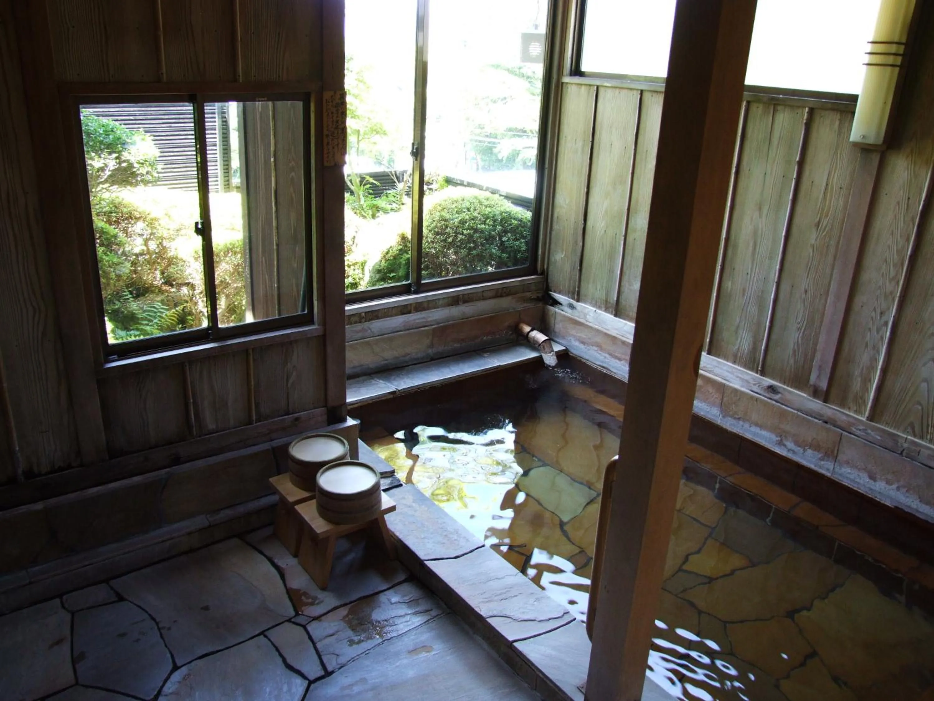 Hot Spring Bath in Yoshimatsu