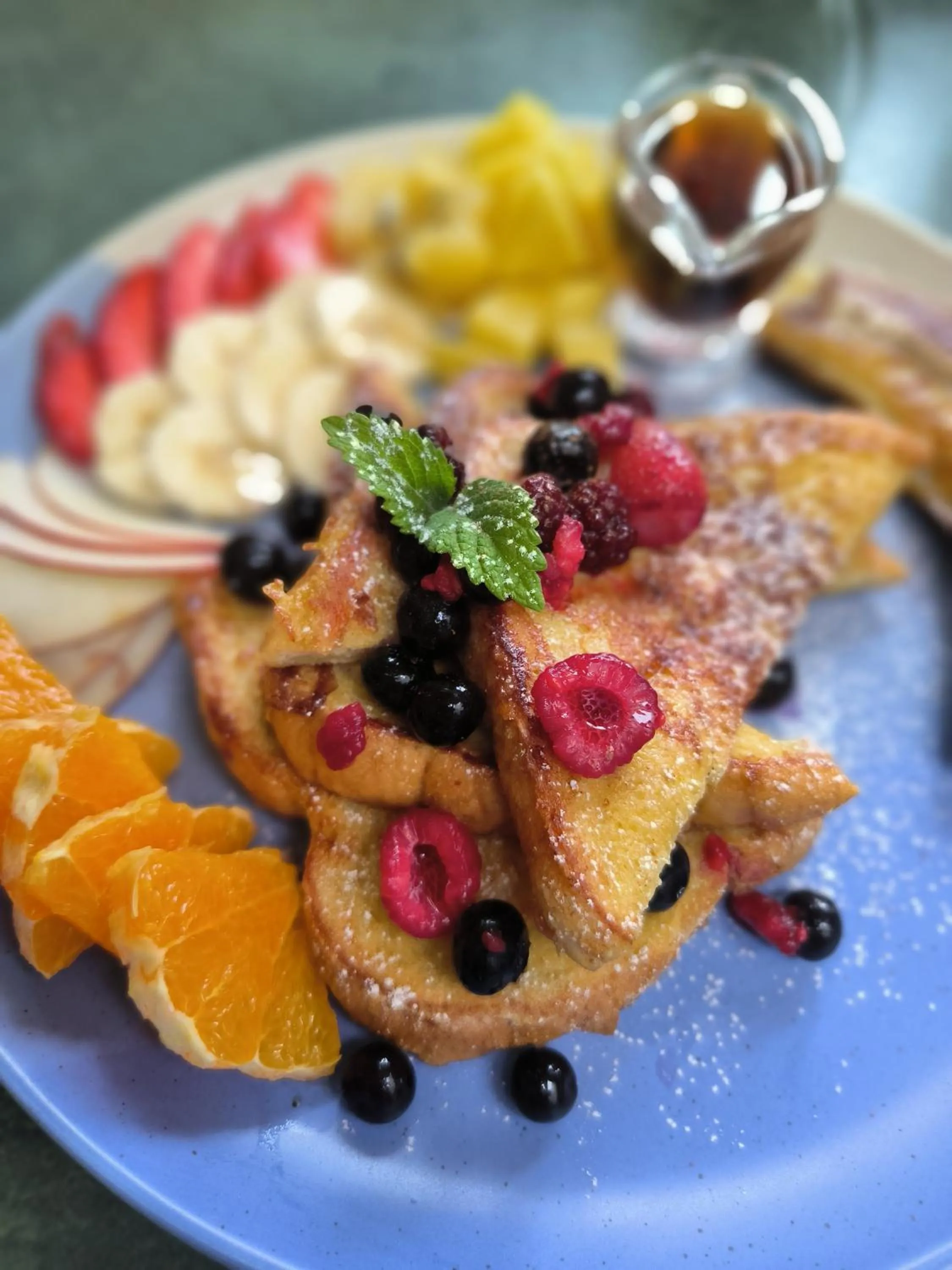 Food in Vibrant Living Retreat