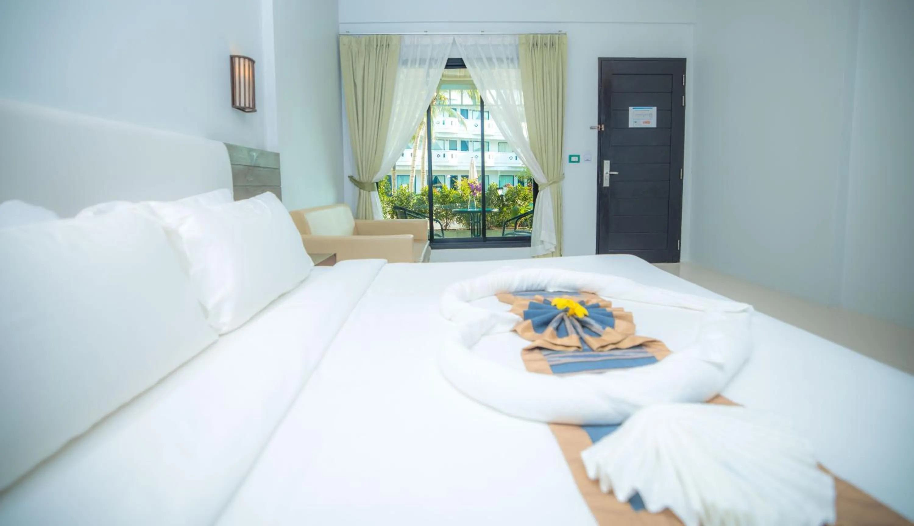 Photo of the whole room, Bed in Blue Carina Hotel Phuket
