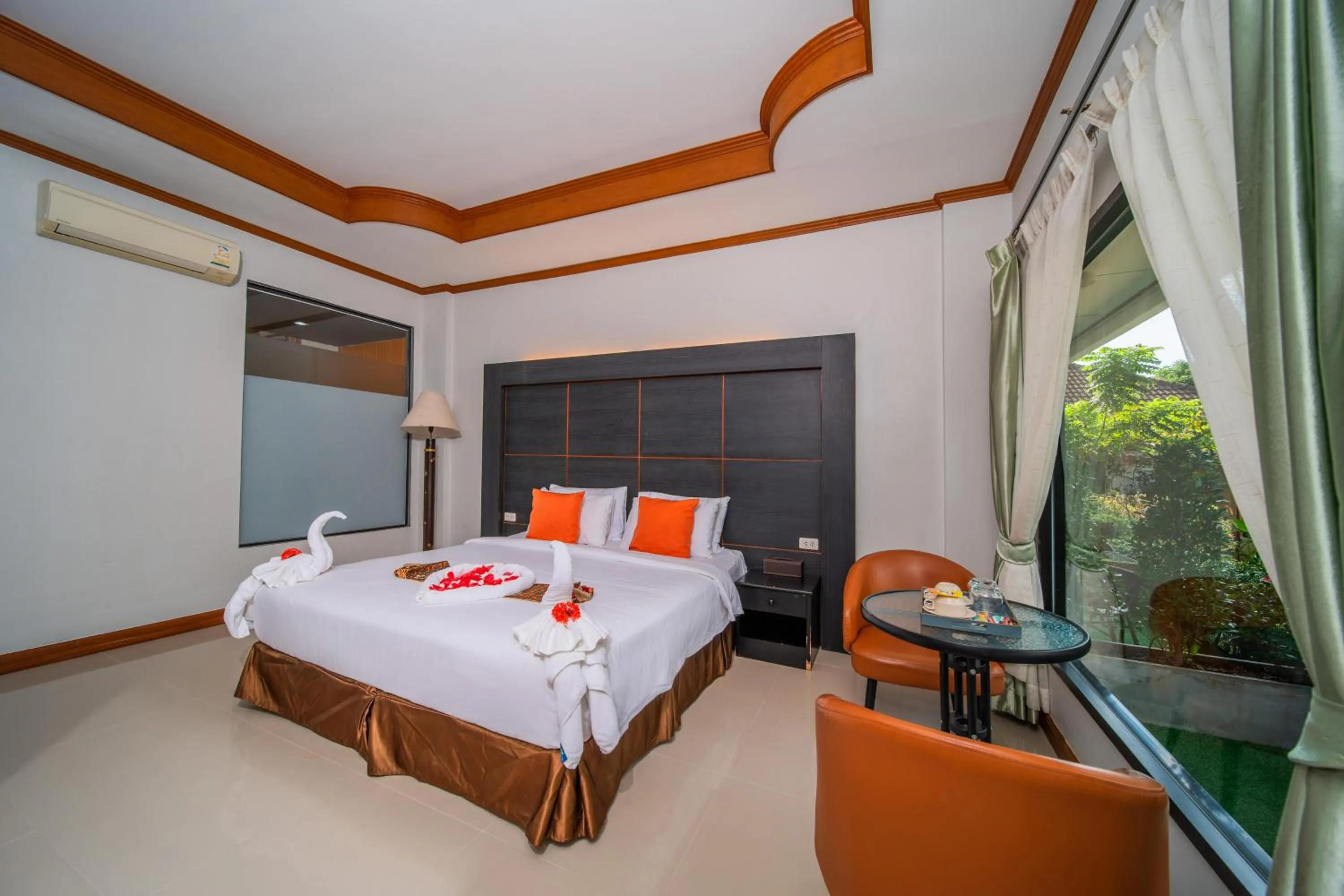 Bed in Blue Carina Hotel Phuket