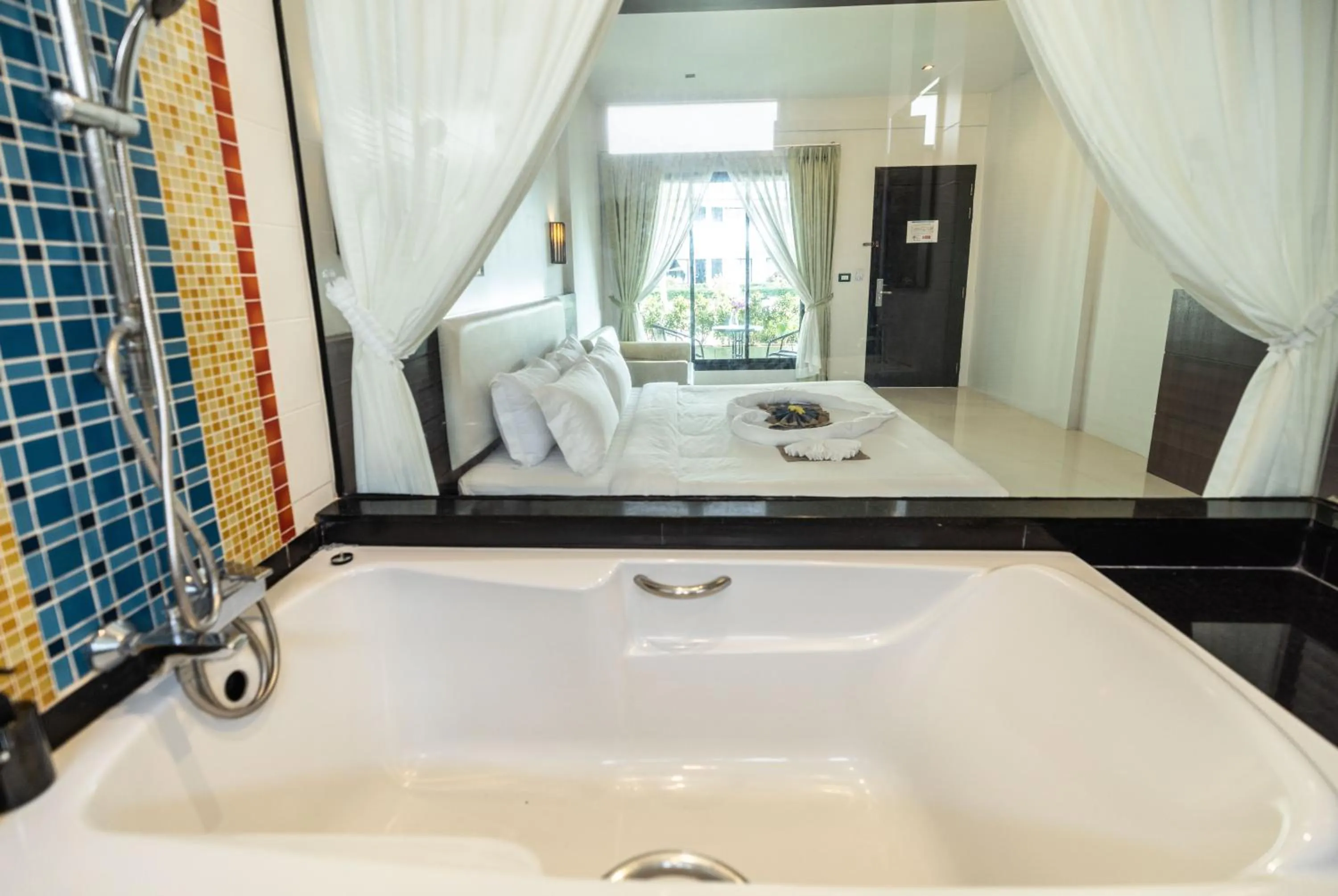 Hot Tub, Bed in Blue Carina Hotel Phuket