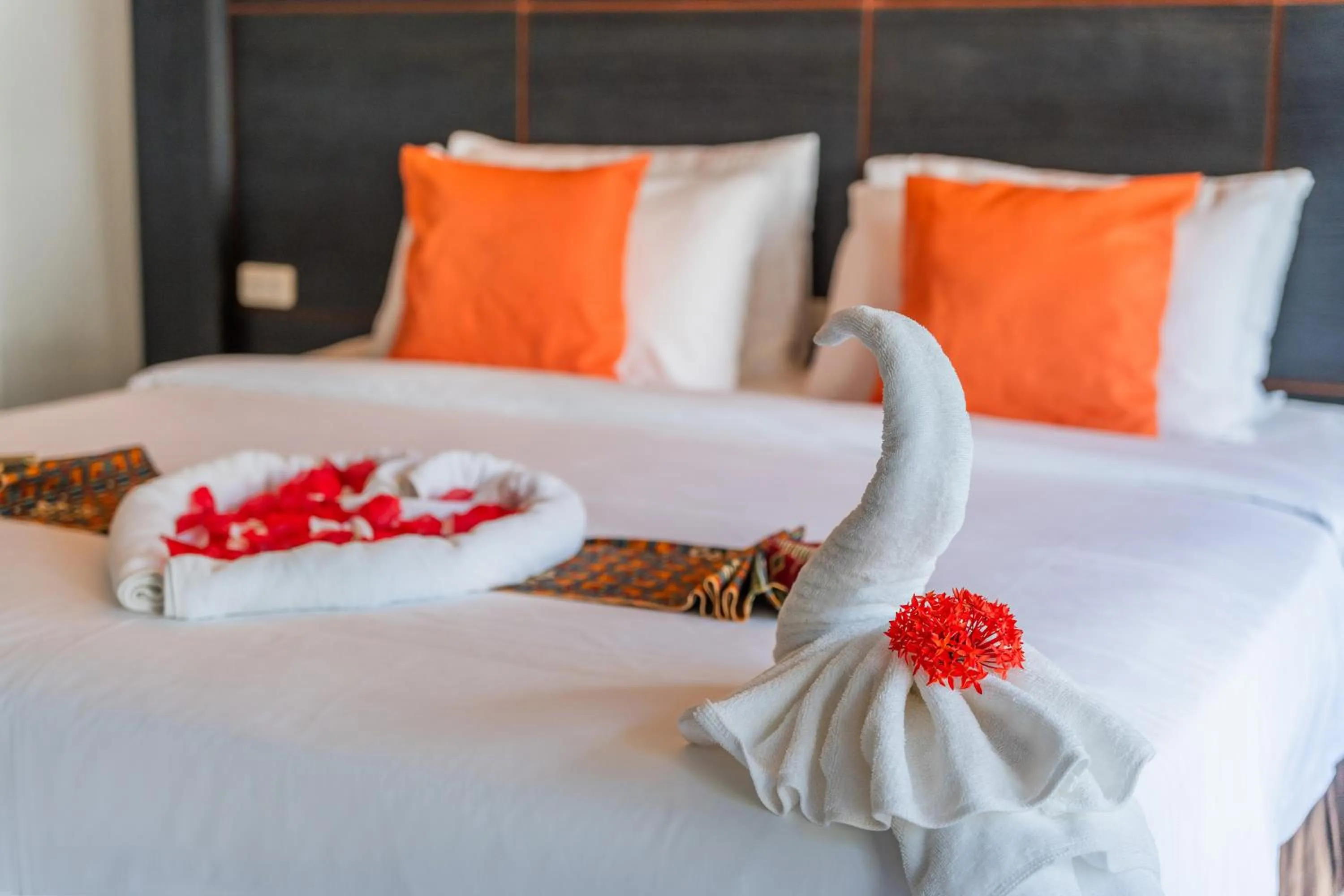 Bed in Blue Carina Hotel Phuket