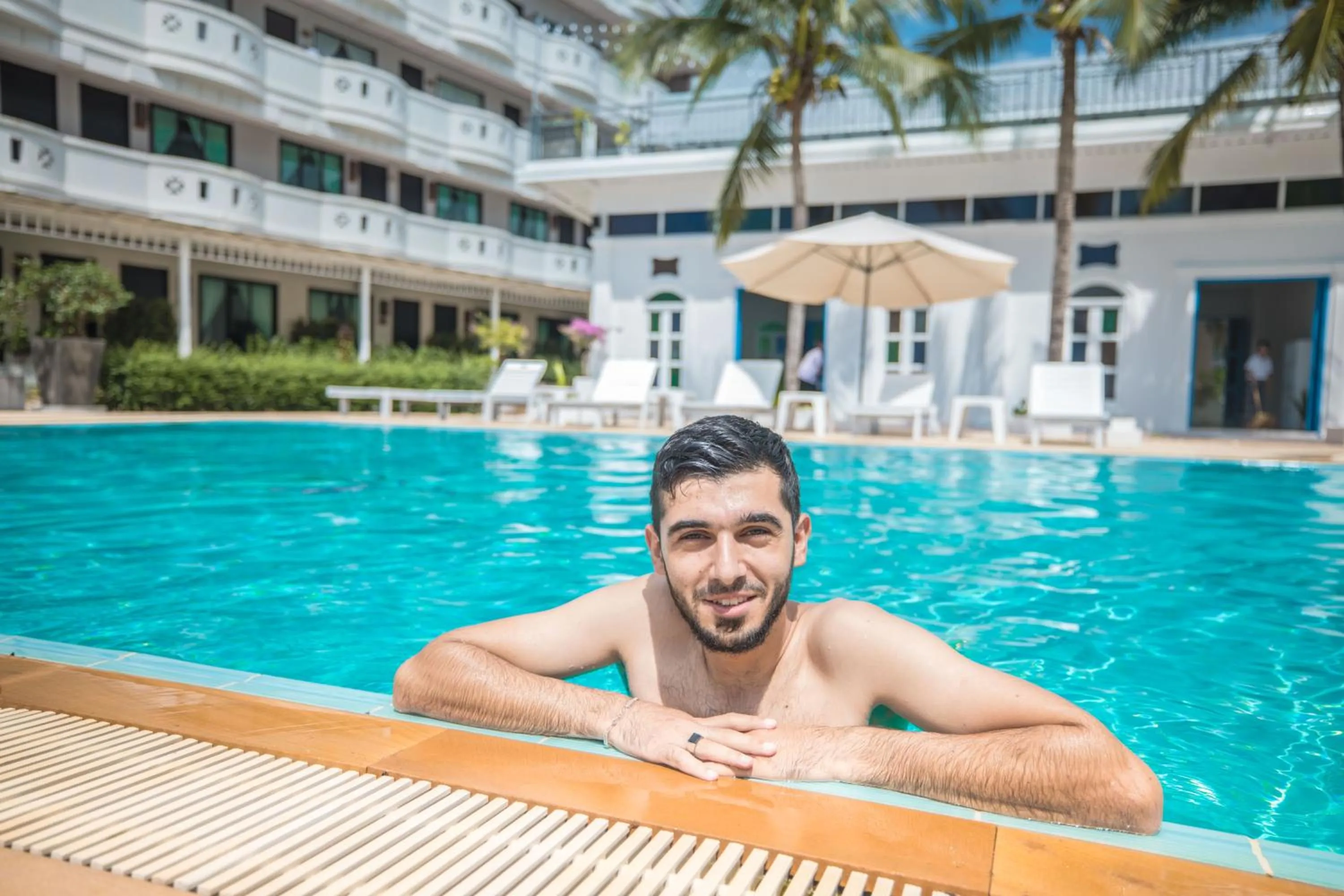 Swimming pool in Blue Carina Hotel Phuket