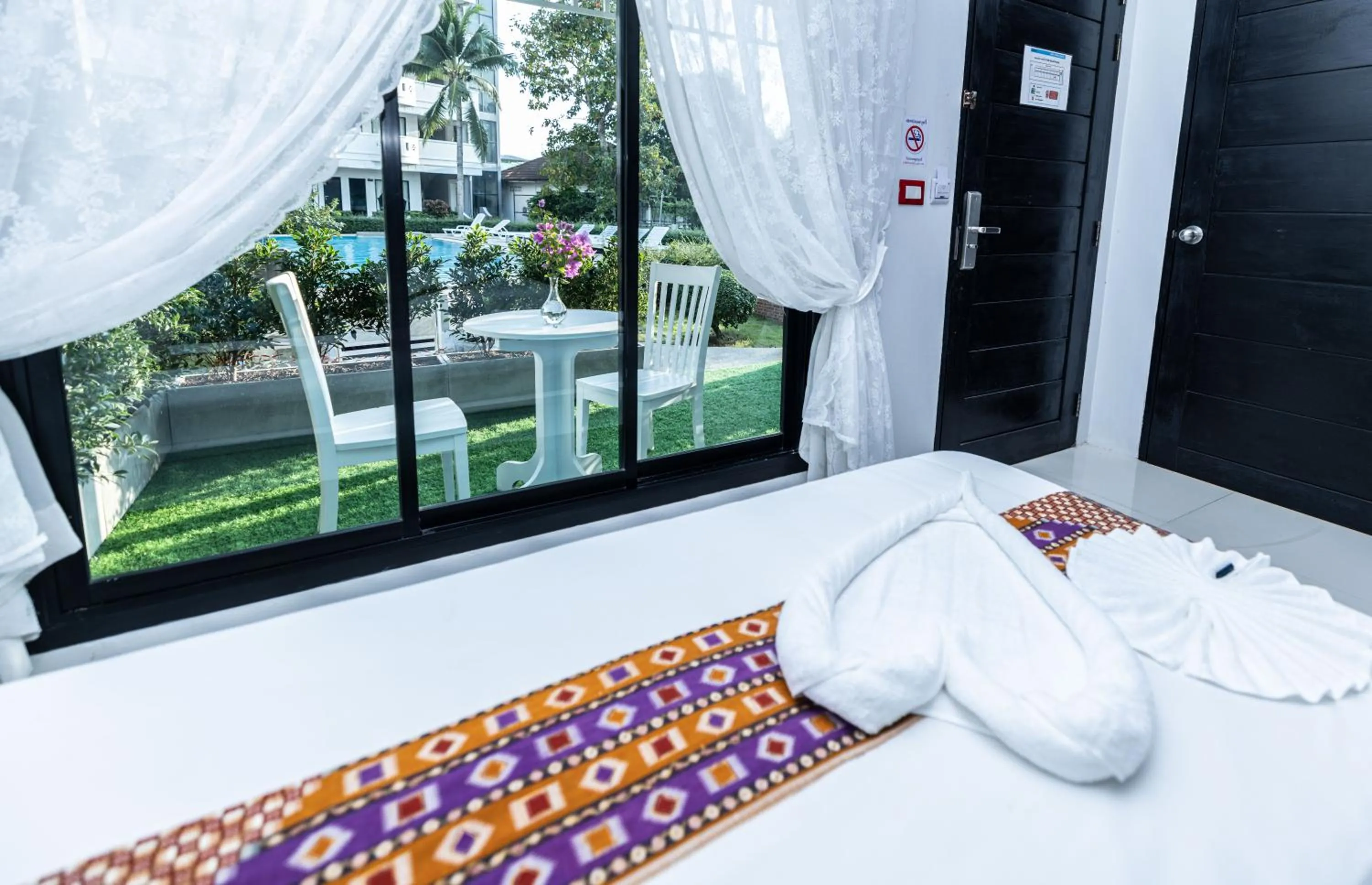 Bed in Blue Carina Hotel Phuket