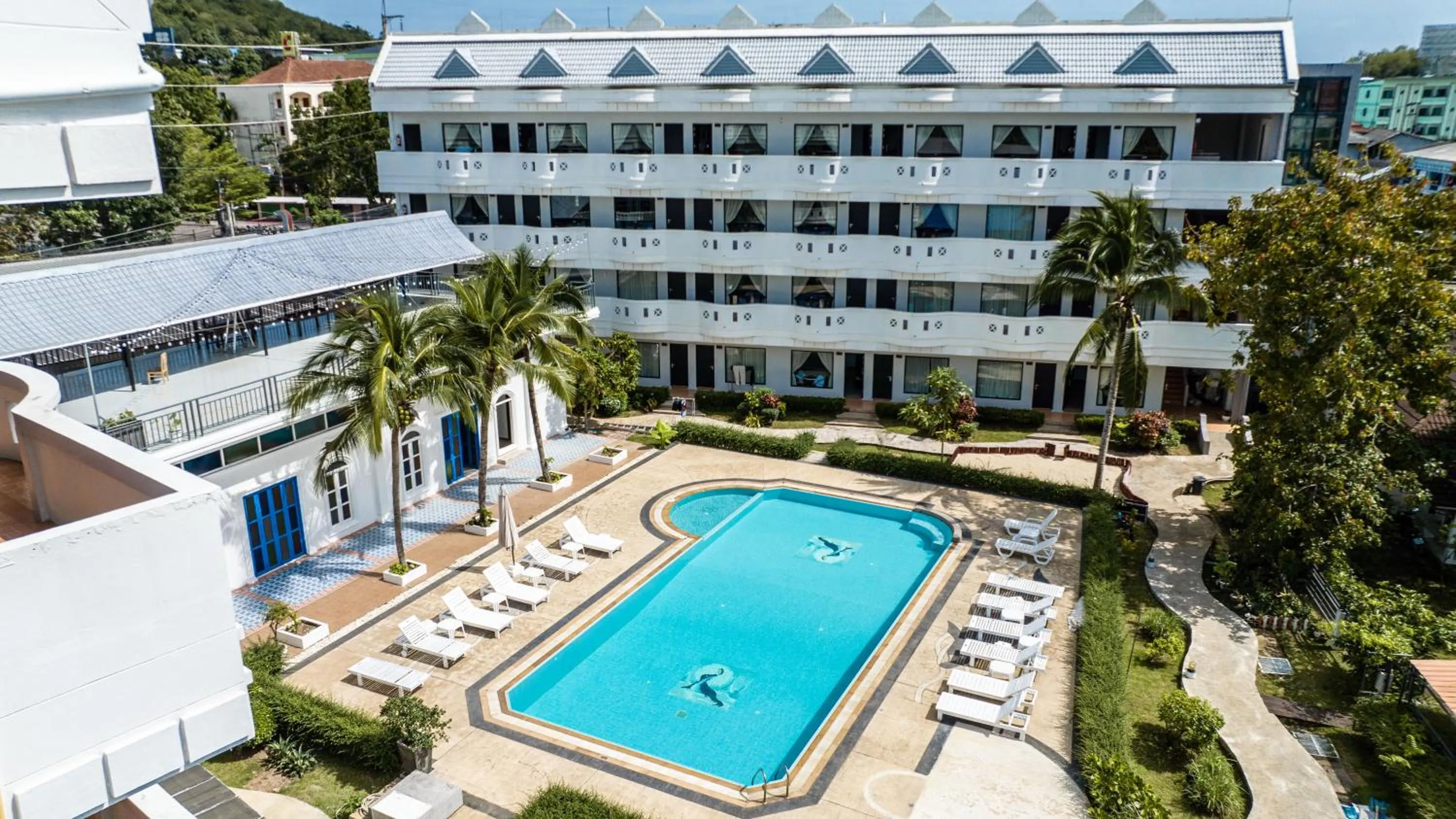 Property building in Blue Carina Hotel Phuket