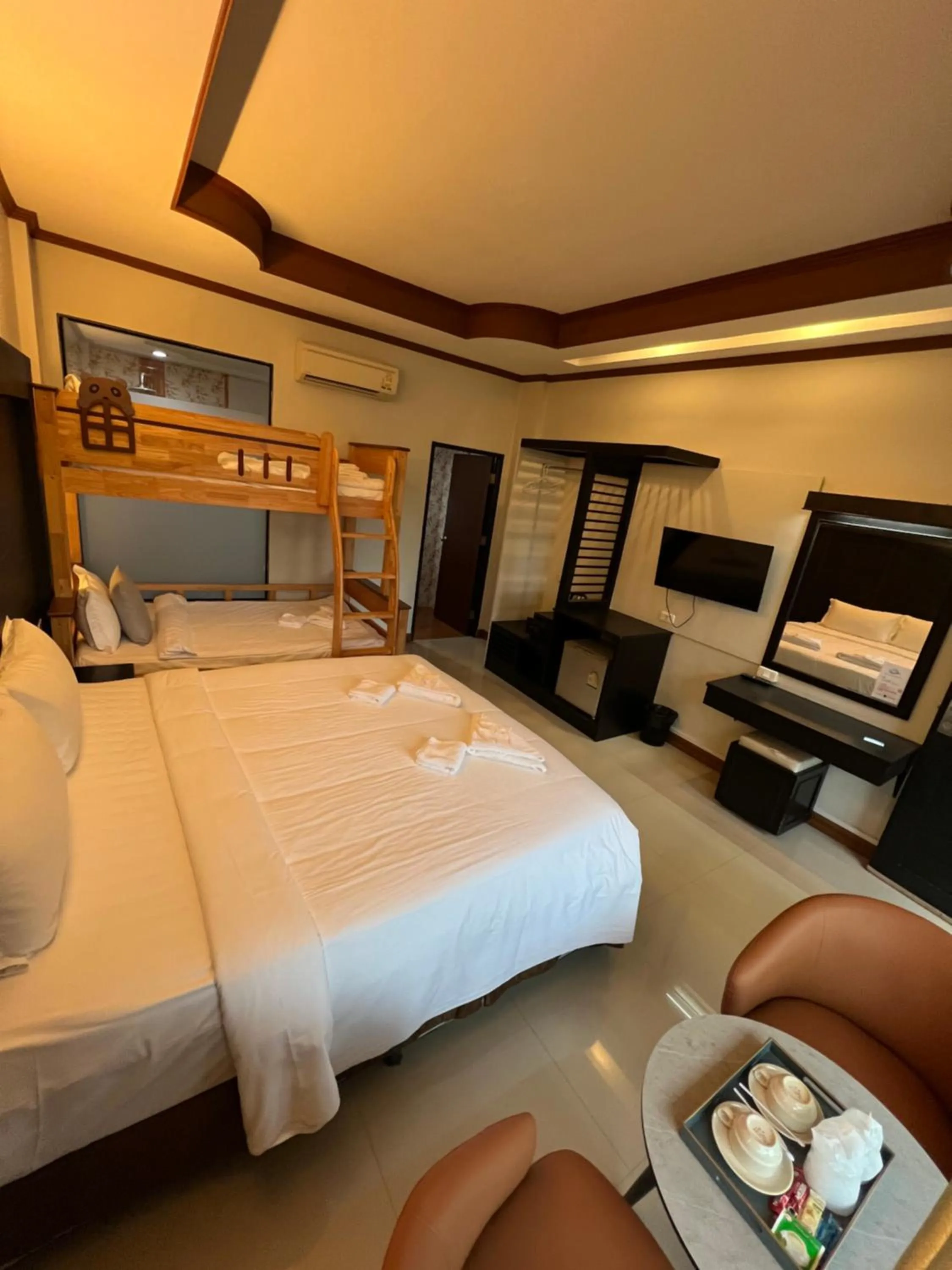 Bed in Blue Carina Hotel Phuket