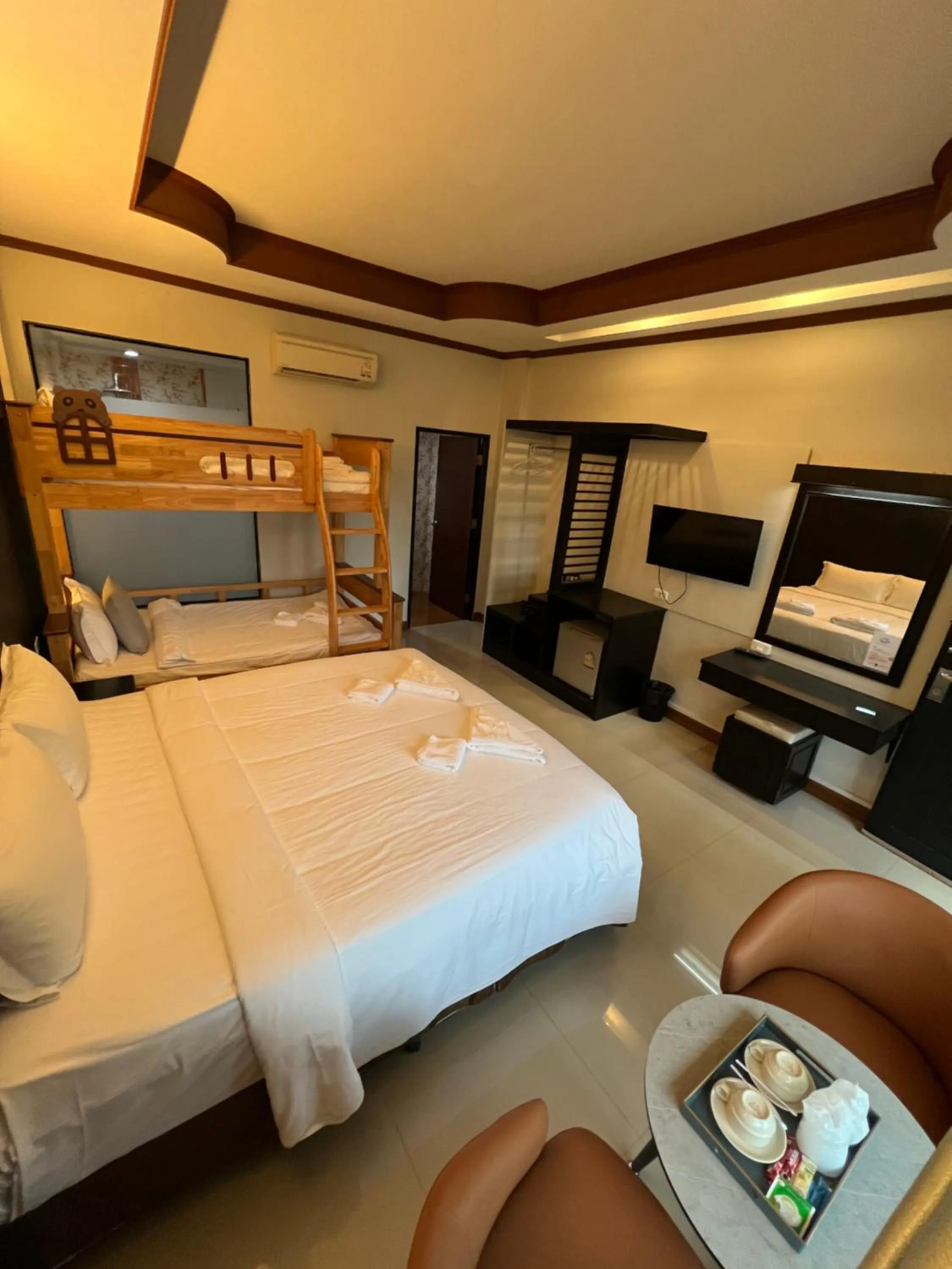 Bed in Blue Carina Hotel Phuket