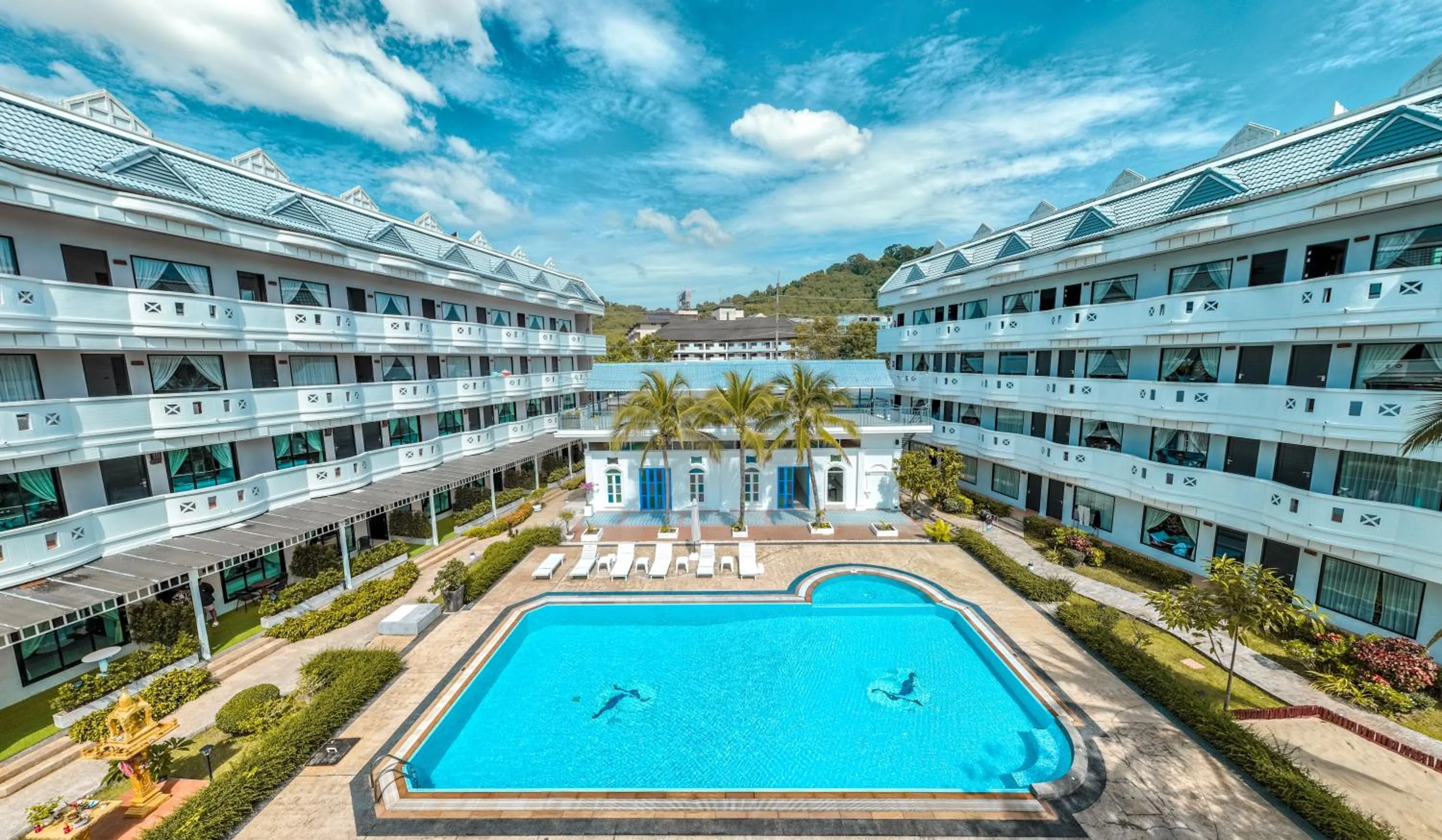 Property building in Blue Carina Hotel Phuket