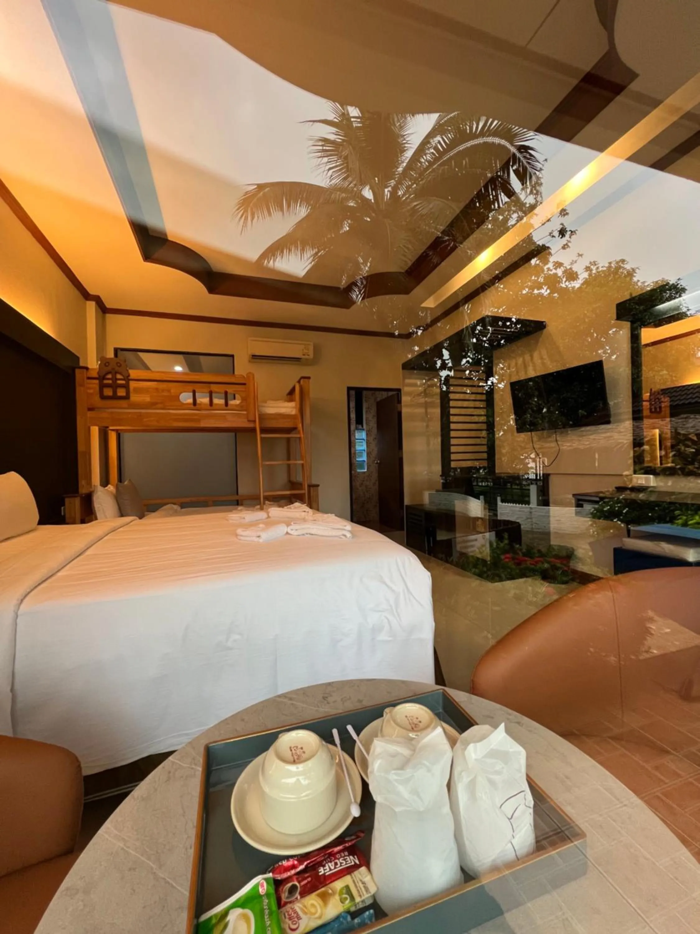 Bed in Blue Carina Hotel Phuket