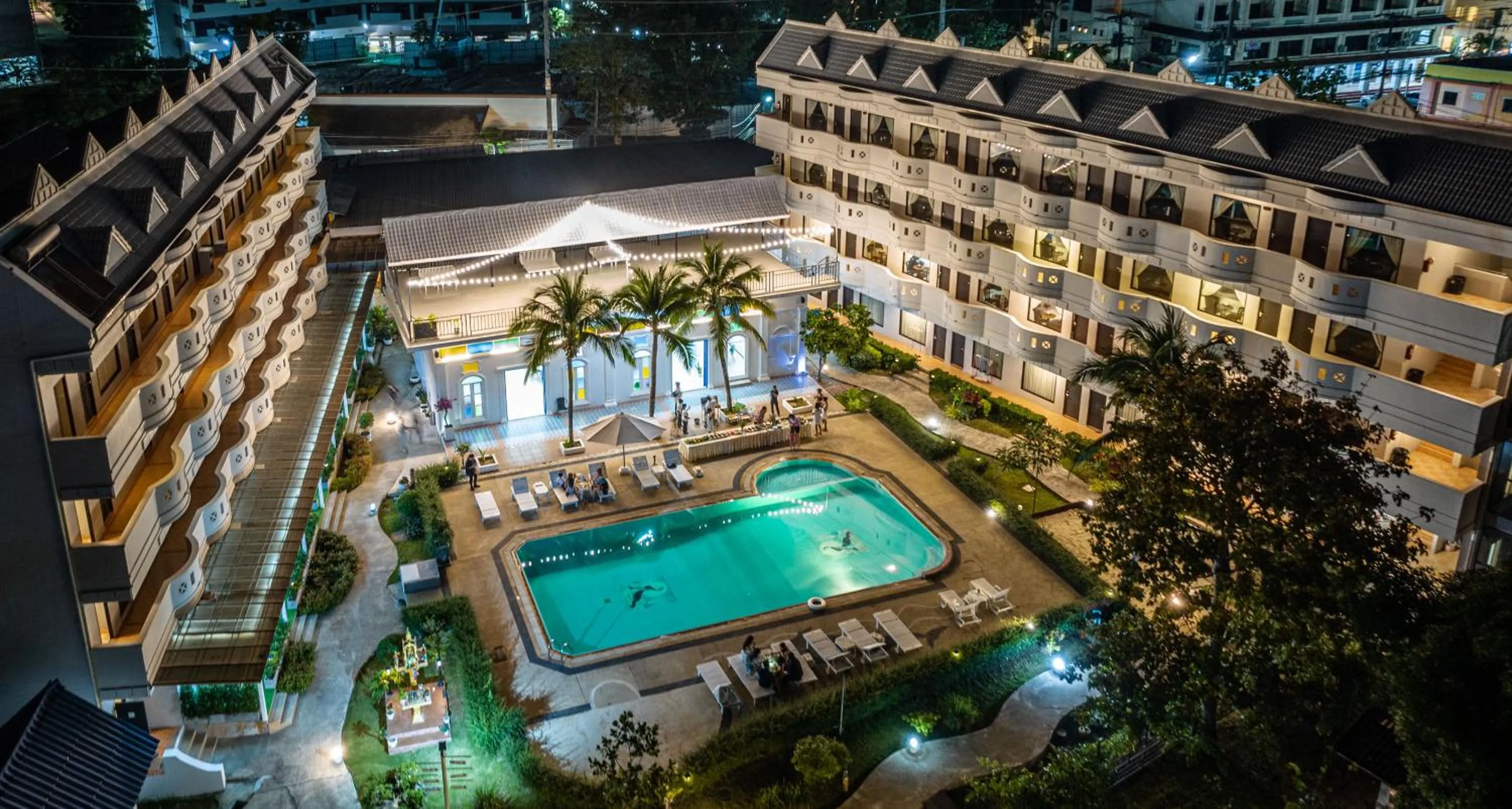 Property building in Blue Carina Hotel Phuket