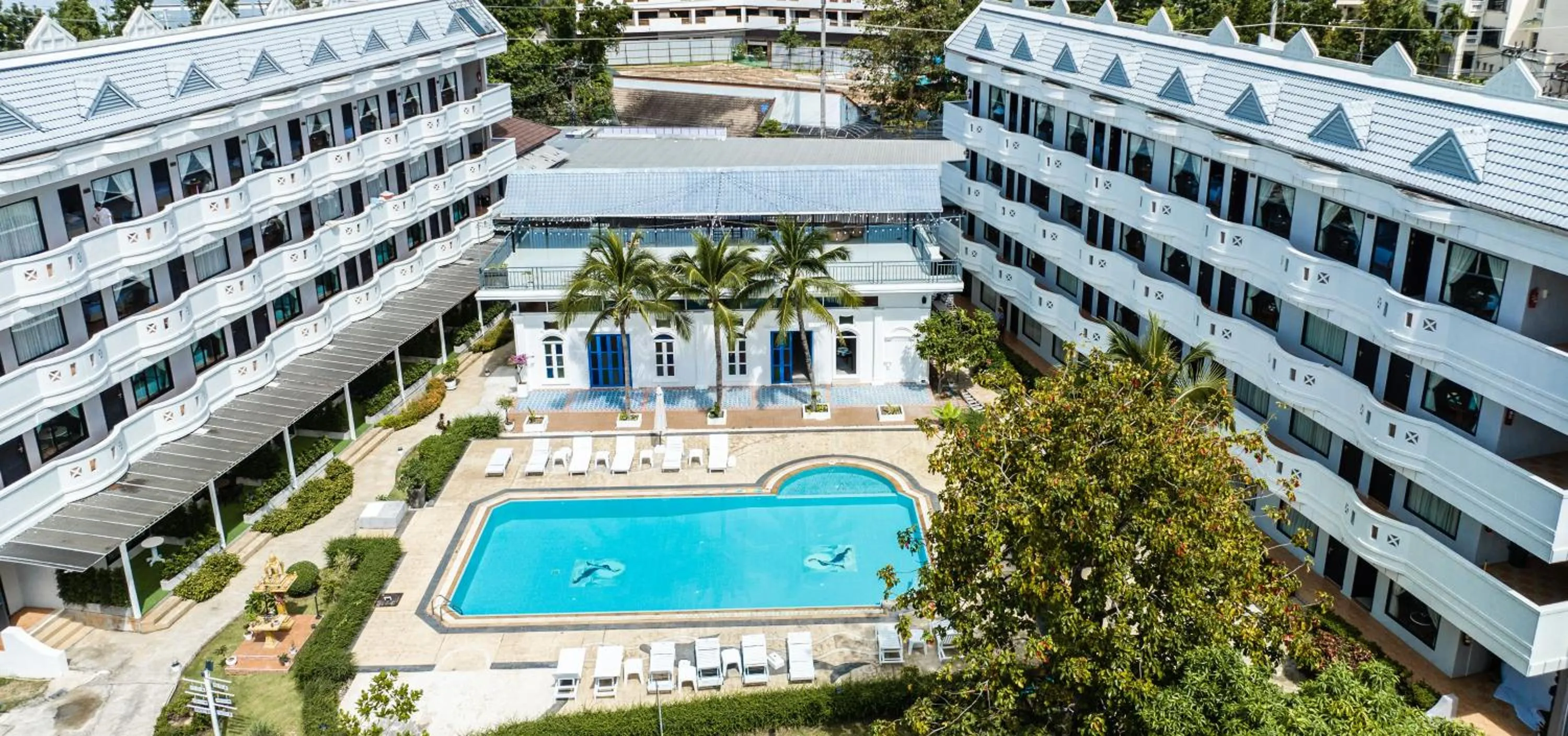 Property building in Blue Carina Hotel Phuket