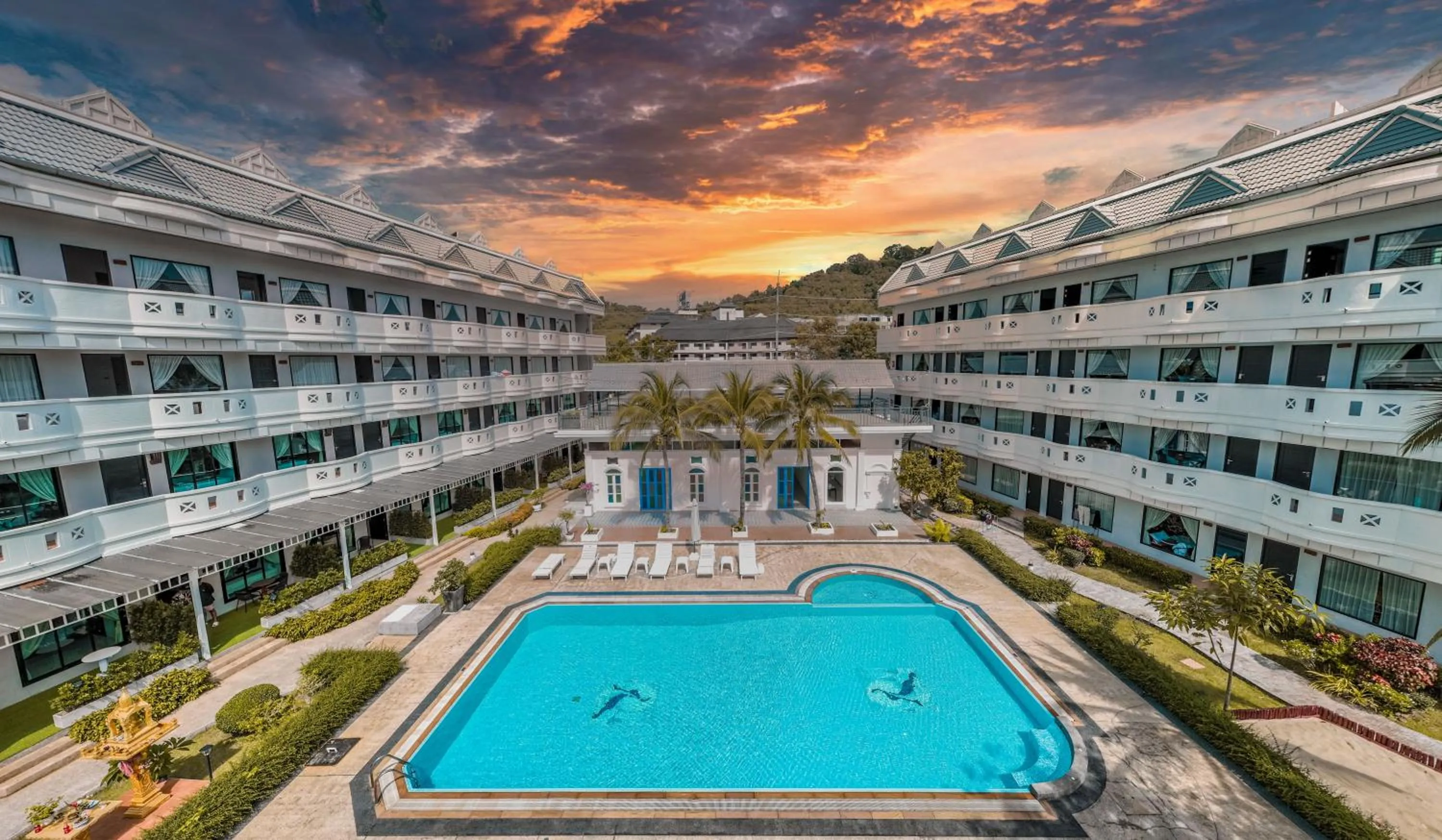 Property building in Blue Carina Hotel Phuket