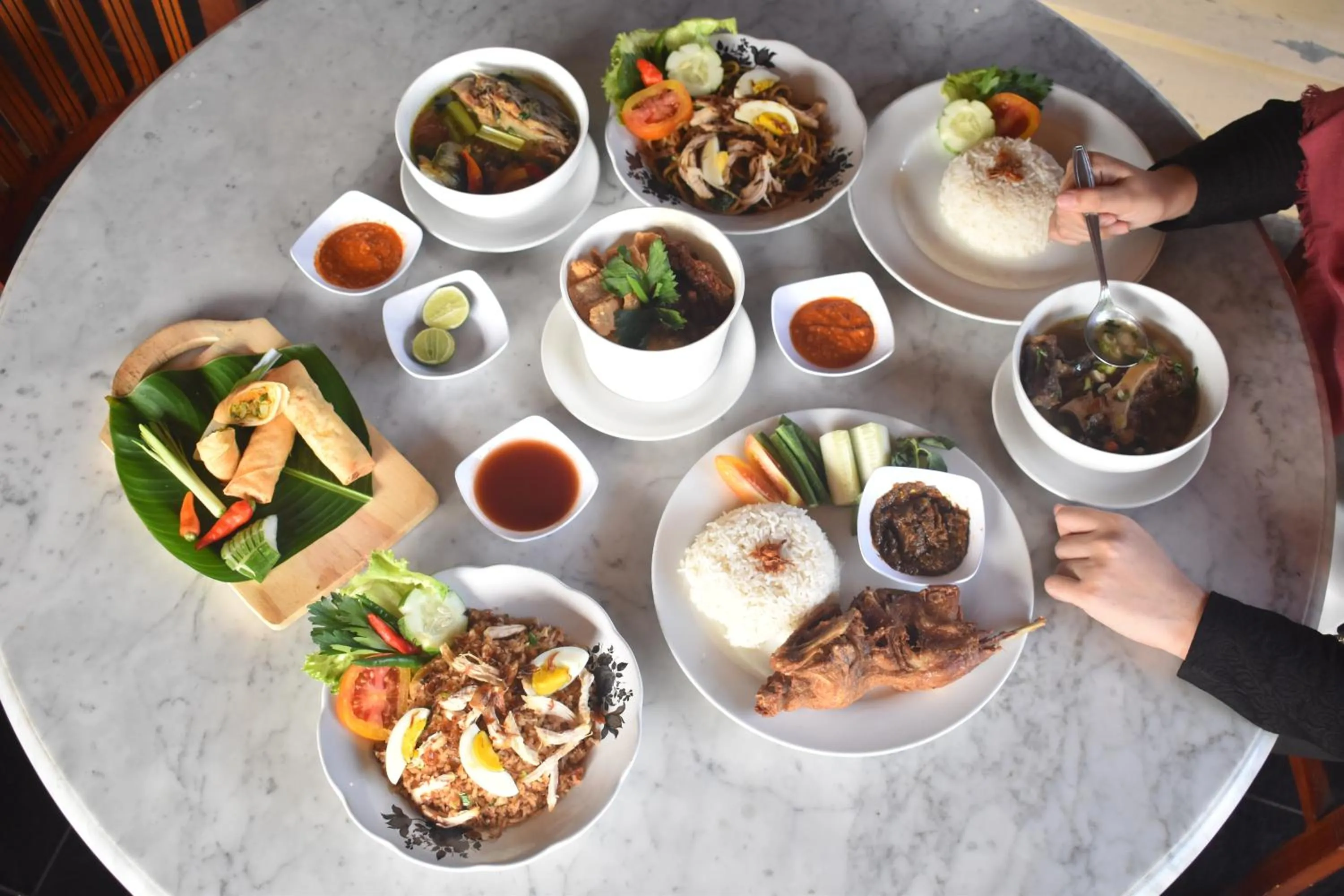 Meals in Restu Bali Hotel